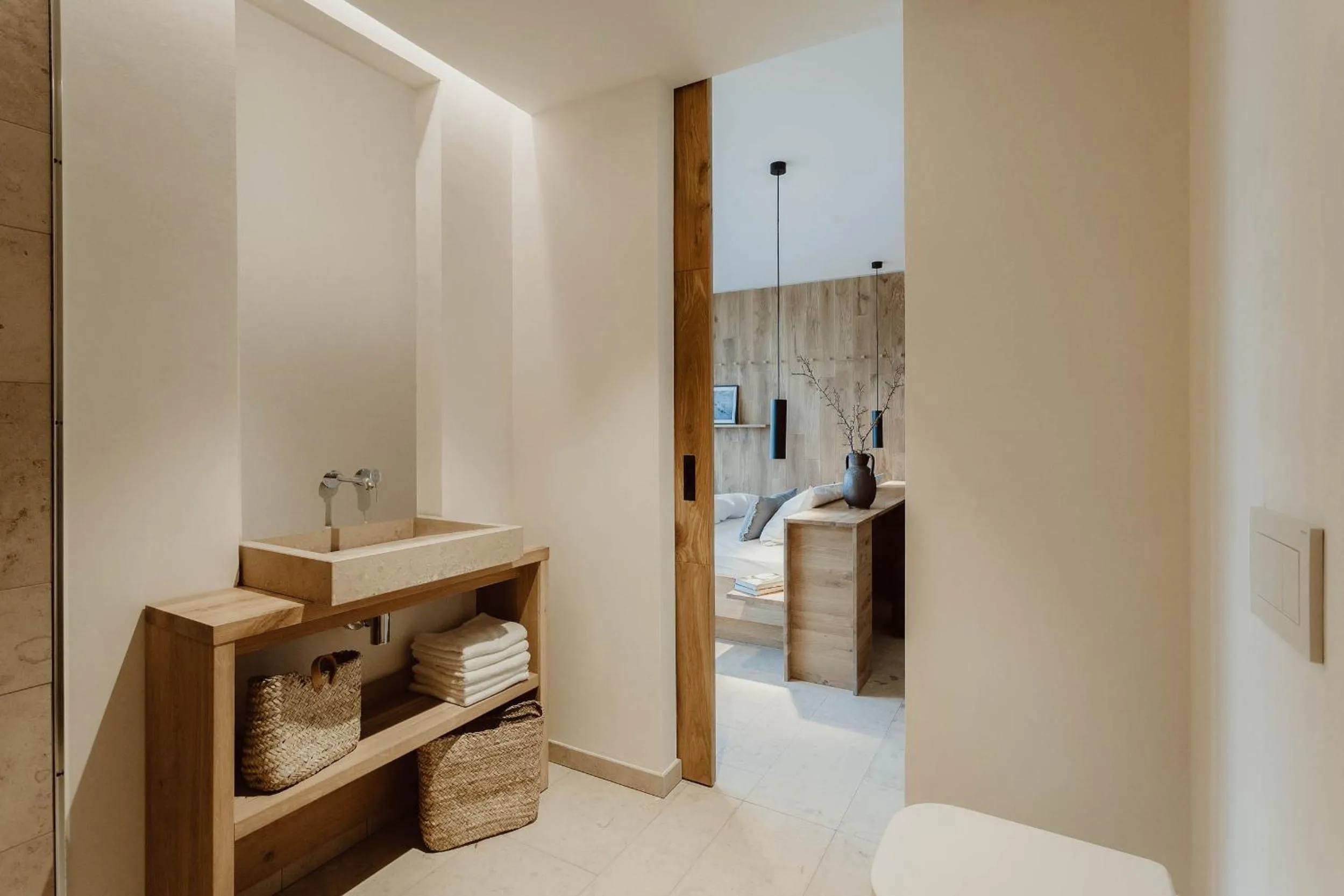 Bathroom in Naturhotel Die Maise