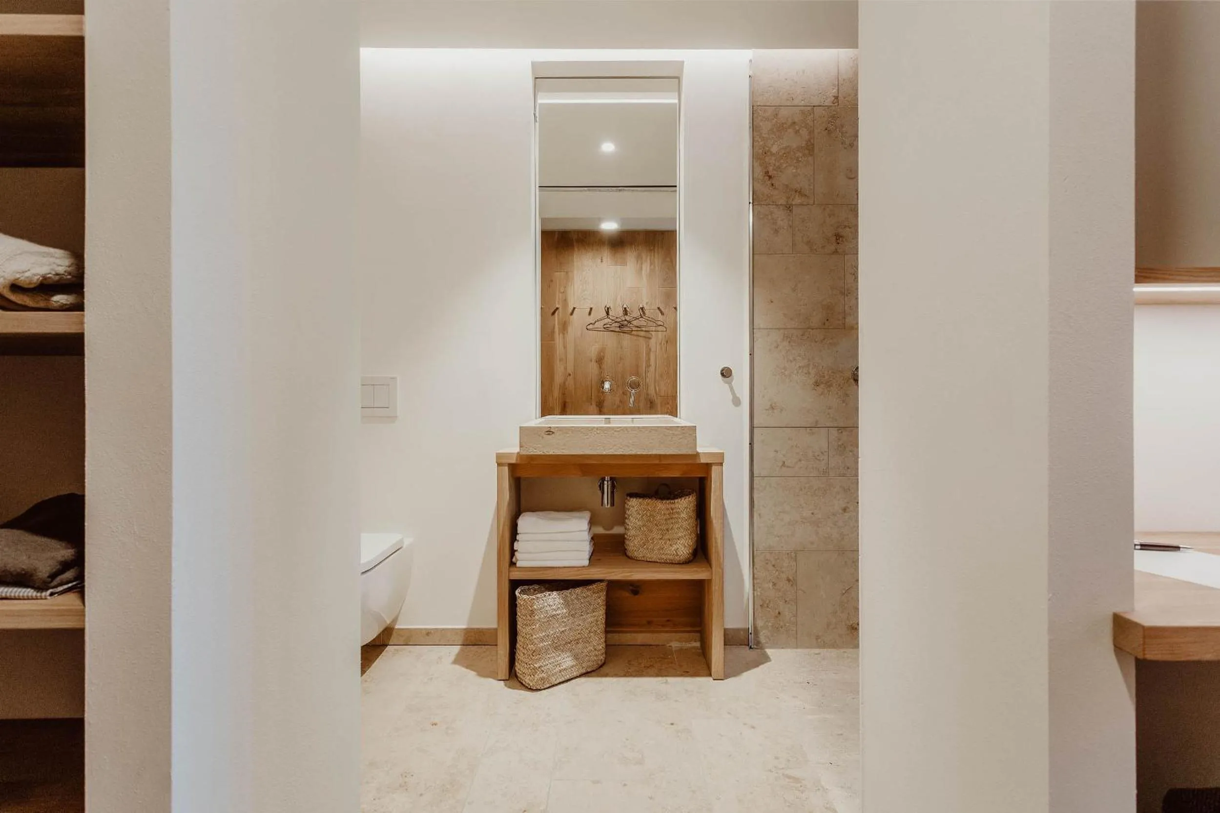 Bathroom in Naturhotel Die Maise