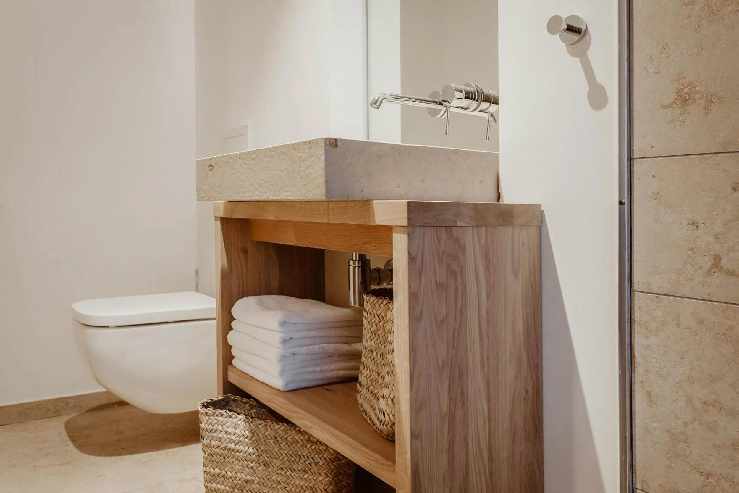 Toilet in Naturhotel Die Maise