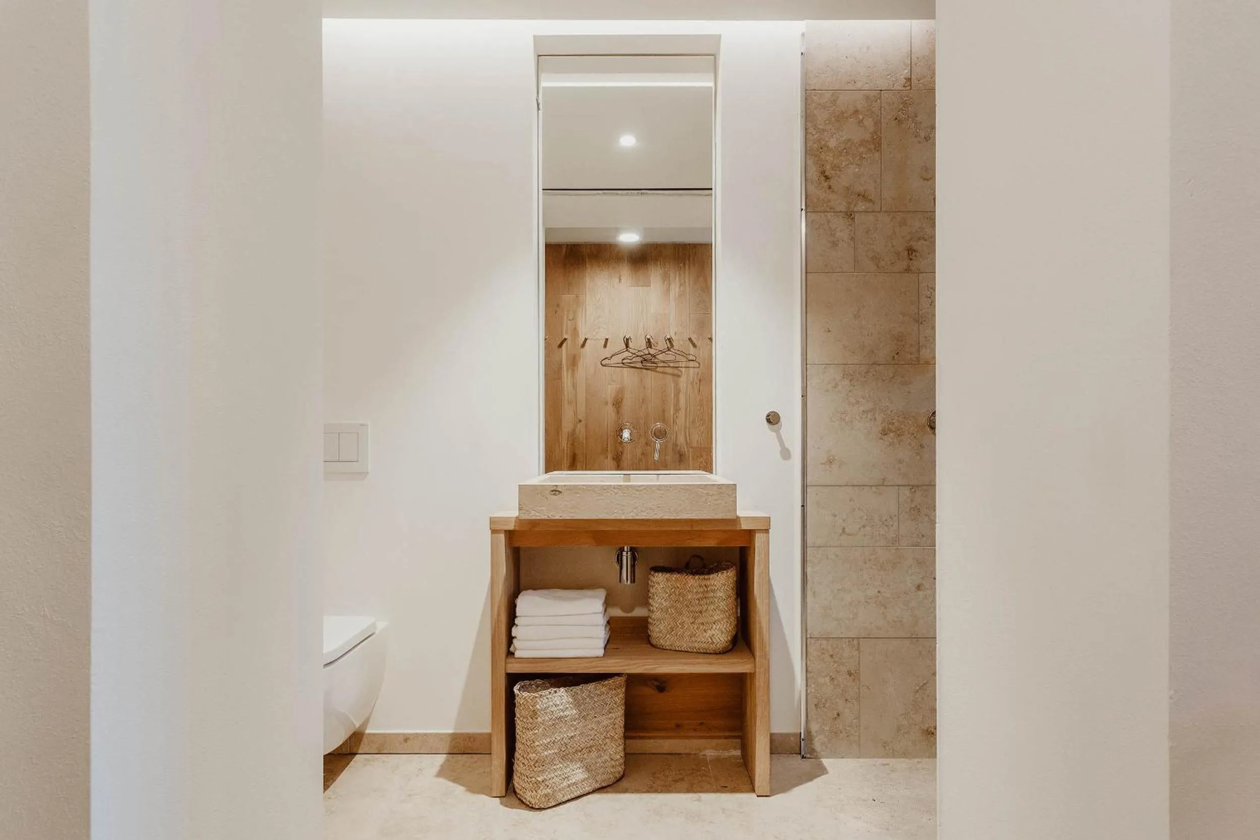 Bathroom in Naturhotel Die Maise