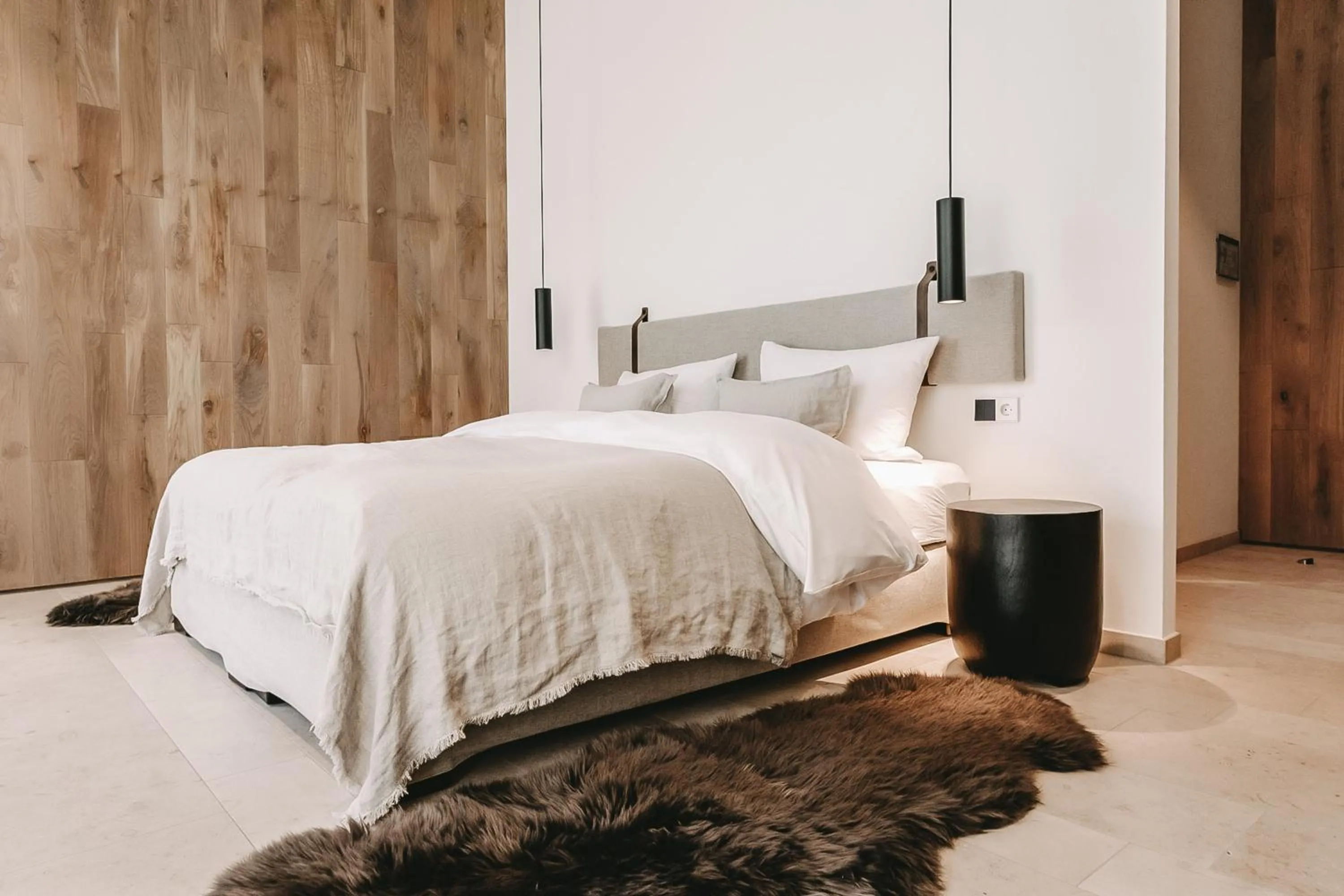 Bed in Naturhotel Die Maise