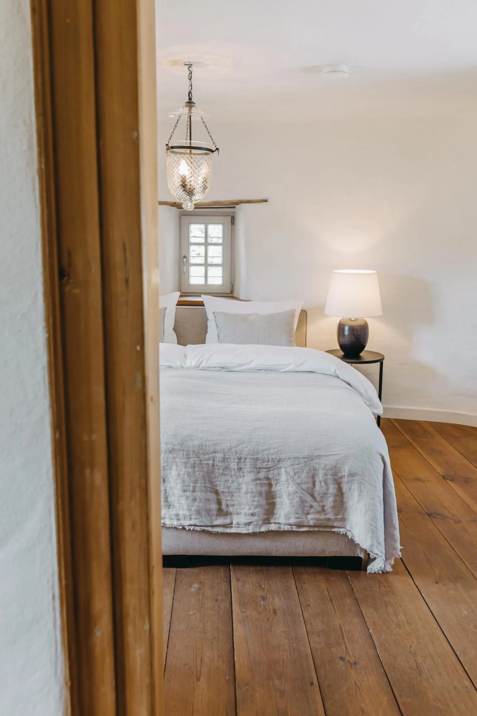 Bed in Naturhotel Die Maise
