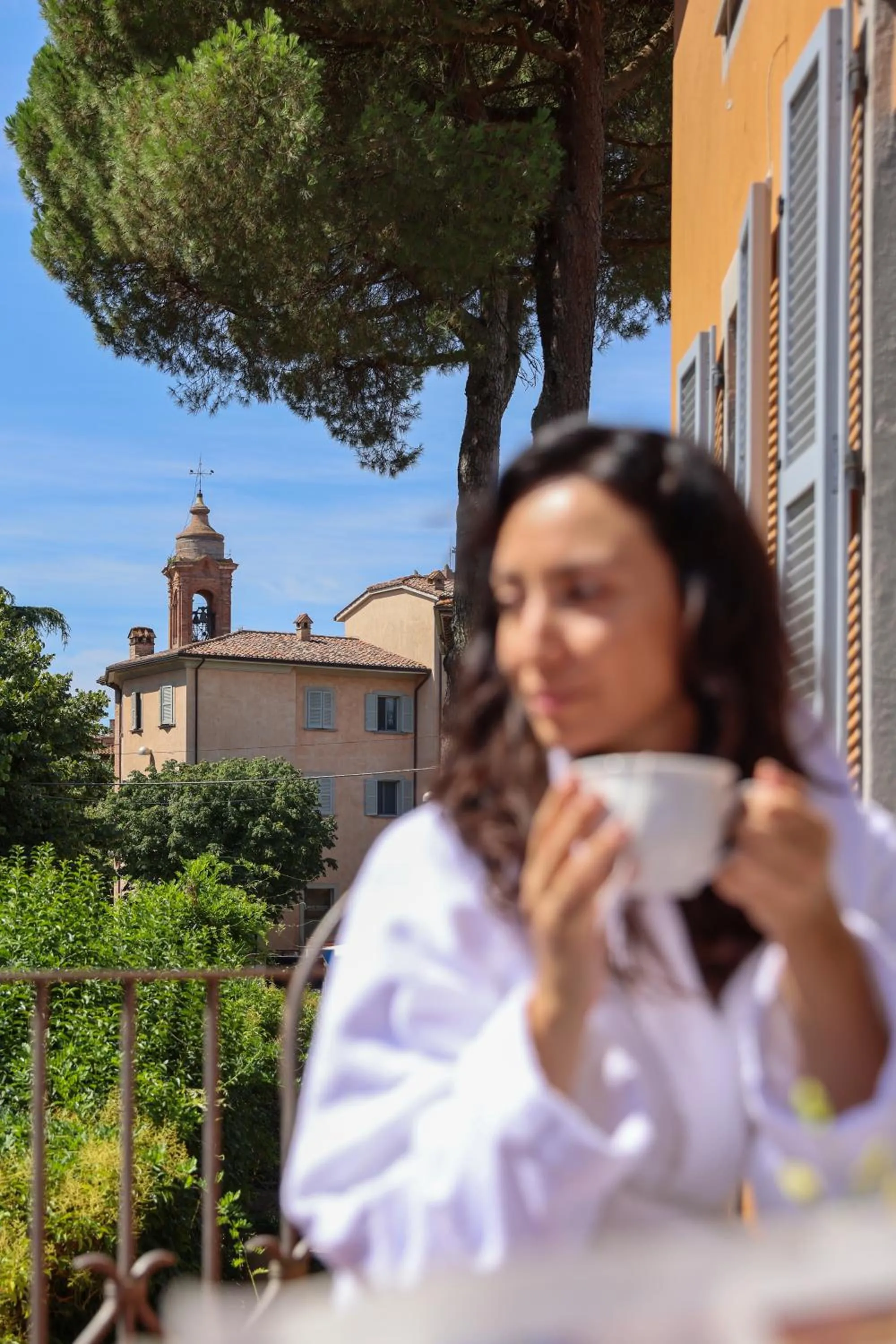 Balcony/Terrace in Hotel Vannucci