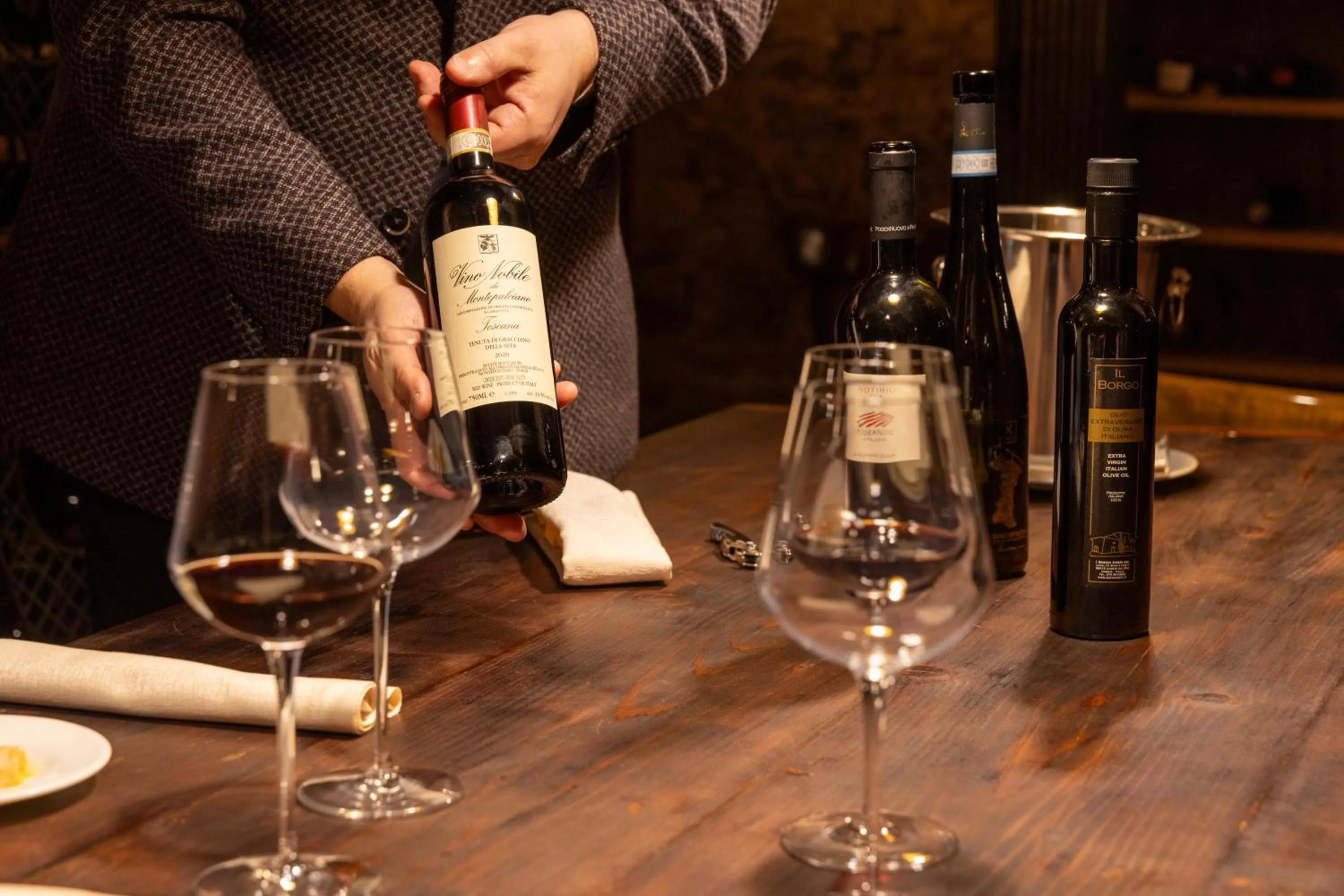 Food and drinks in Hotel Vannucci