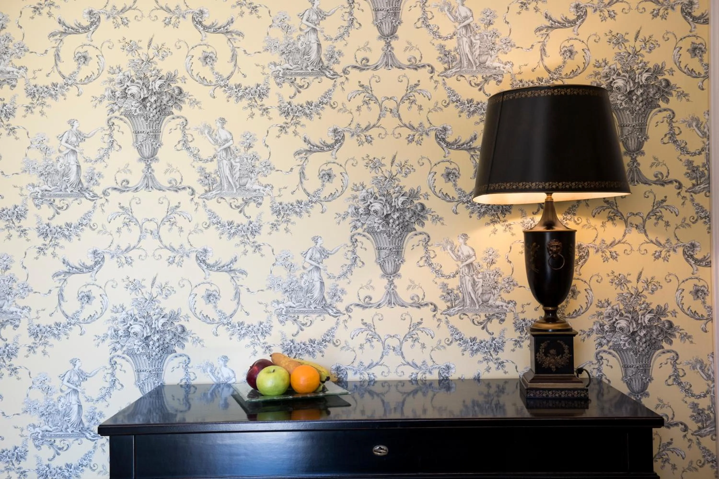 Decorative detail, Food in Palazzo Failla Hotel