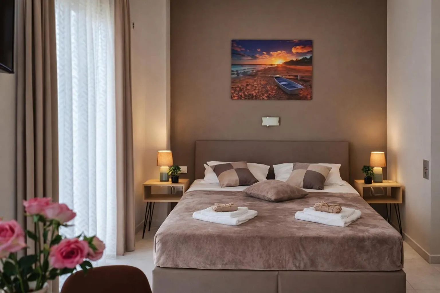 Bed in Secret Garden Hotel