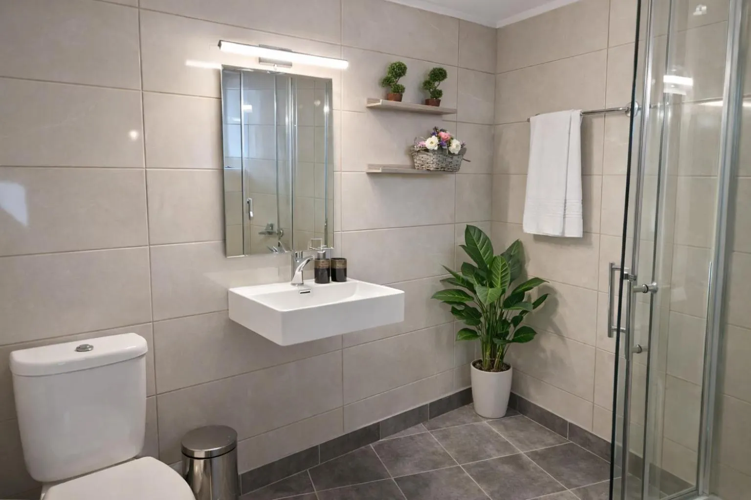 Bathroom in Secret Garden Hotel