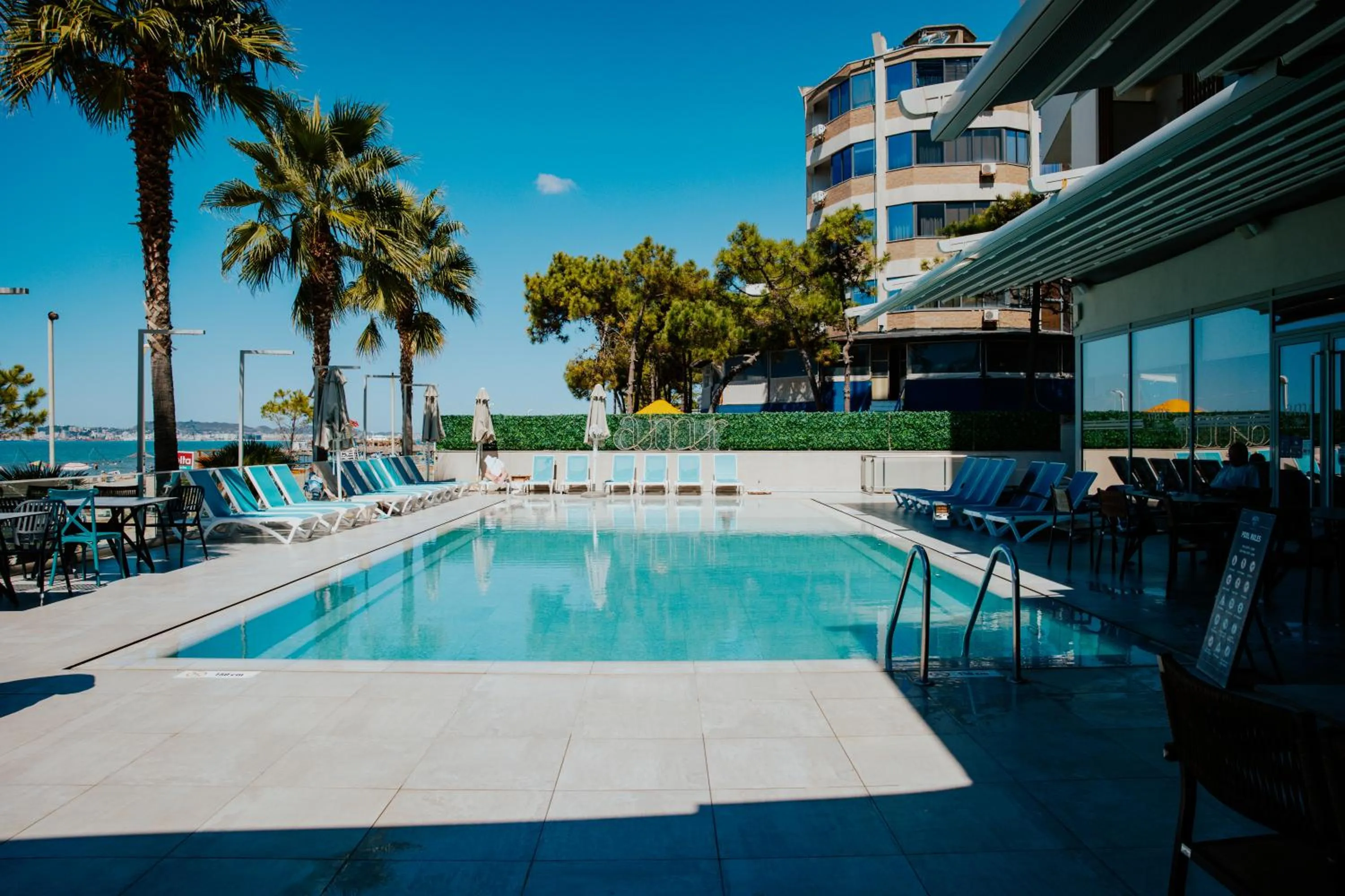 Swimming pool in AMR Hotel - Durres