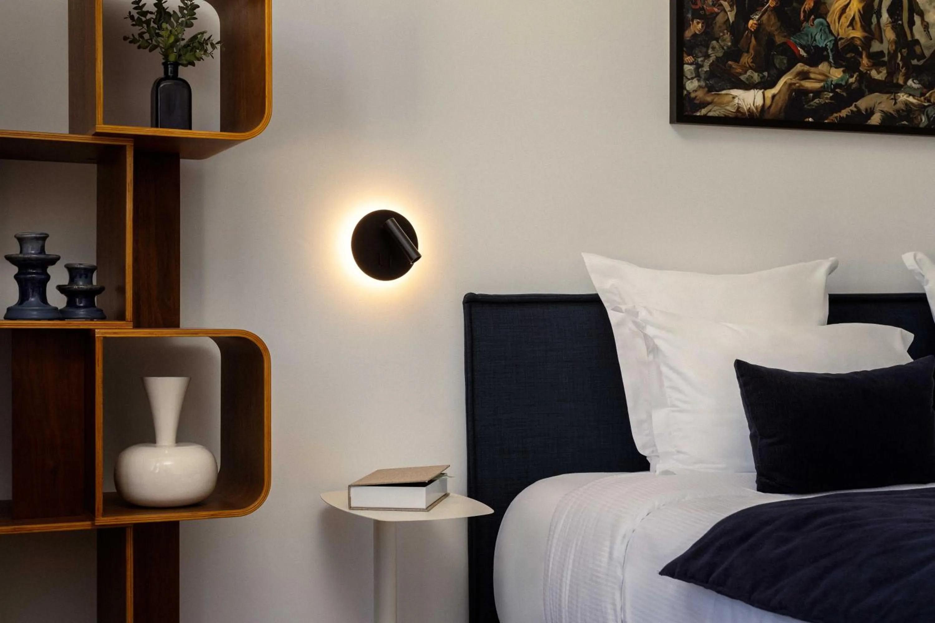 Bedroom, Bed in Markus