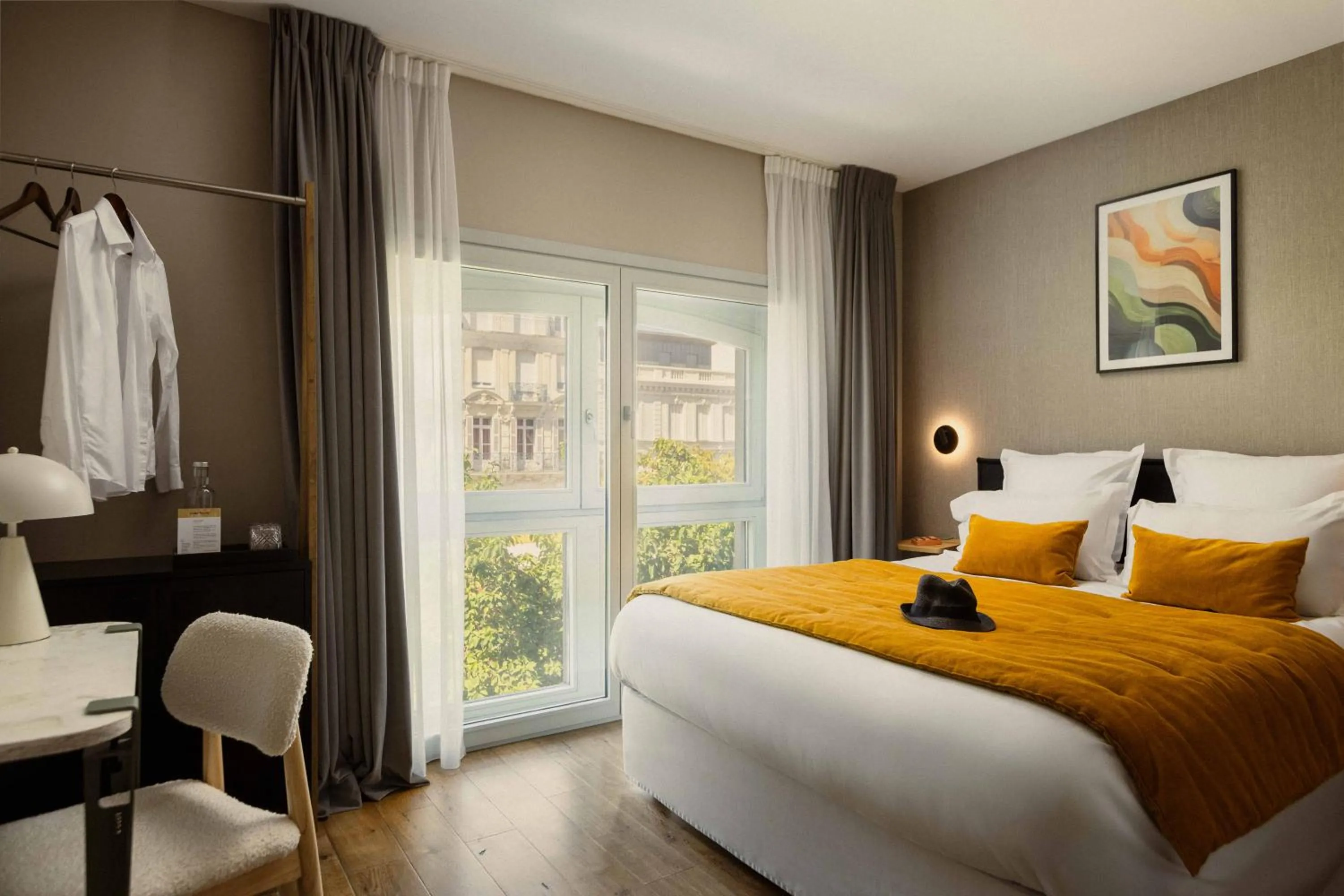 Photo of the whole room, Bed in Markus