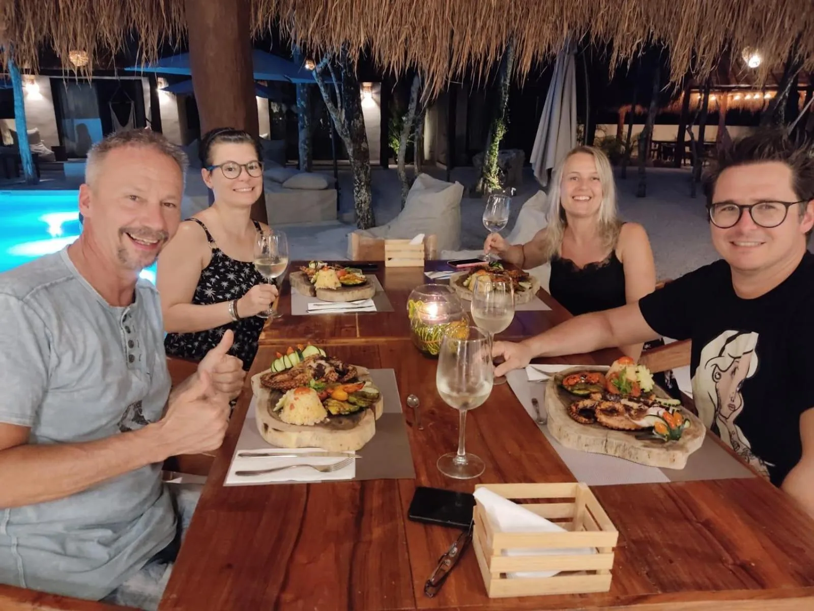 Restaurant/places to eat in Magic Xcacel Tulum