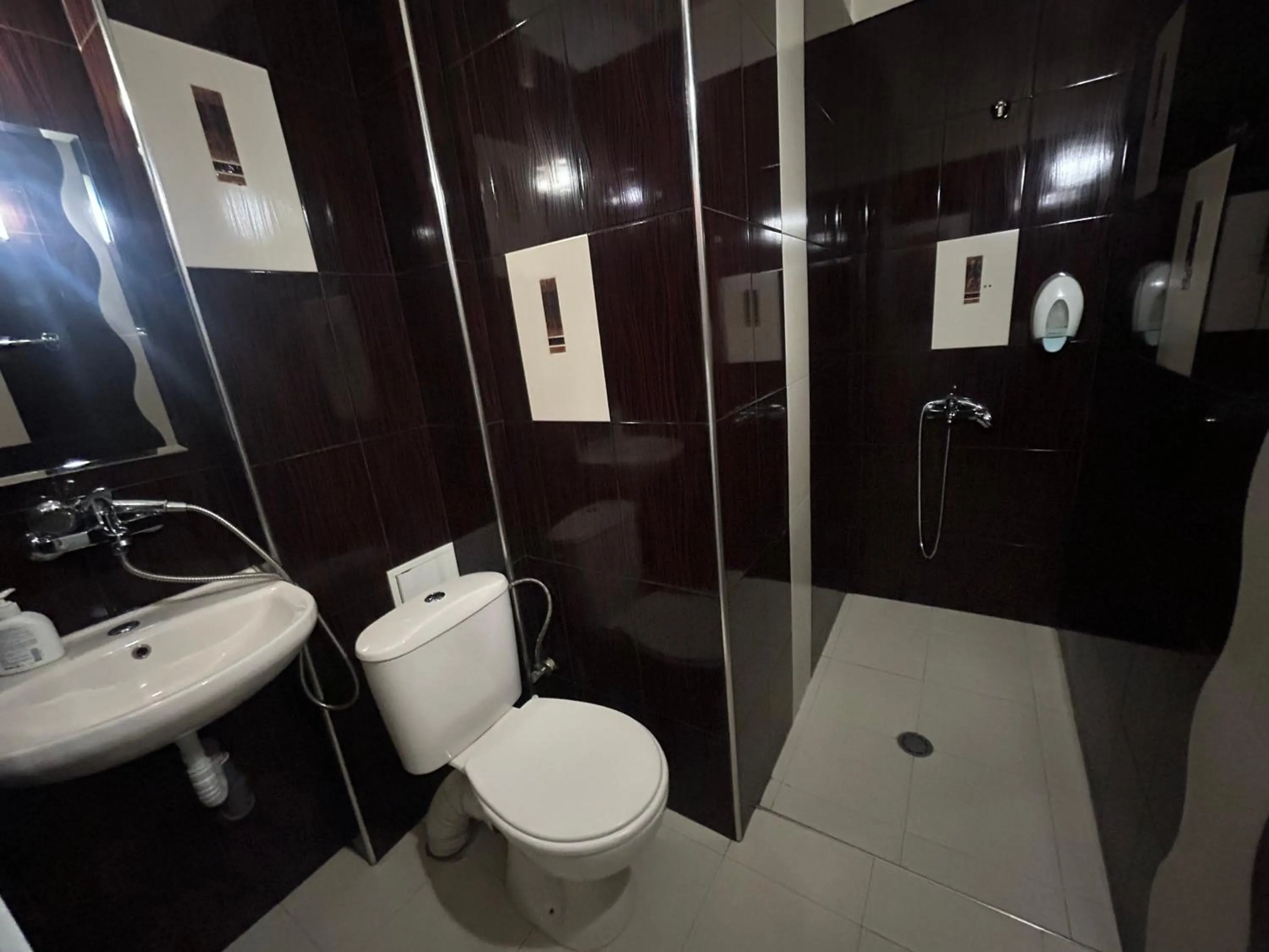 Shower in Hotel Darling