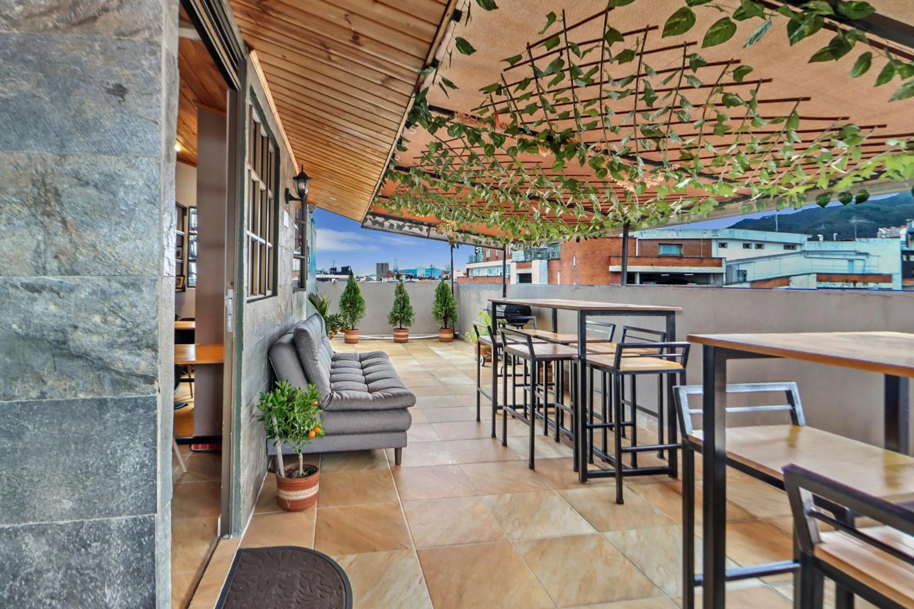 Balcony/Terrace in Hotel de la Salle