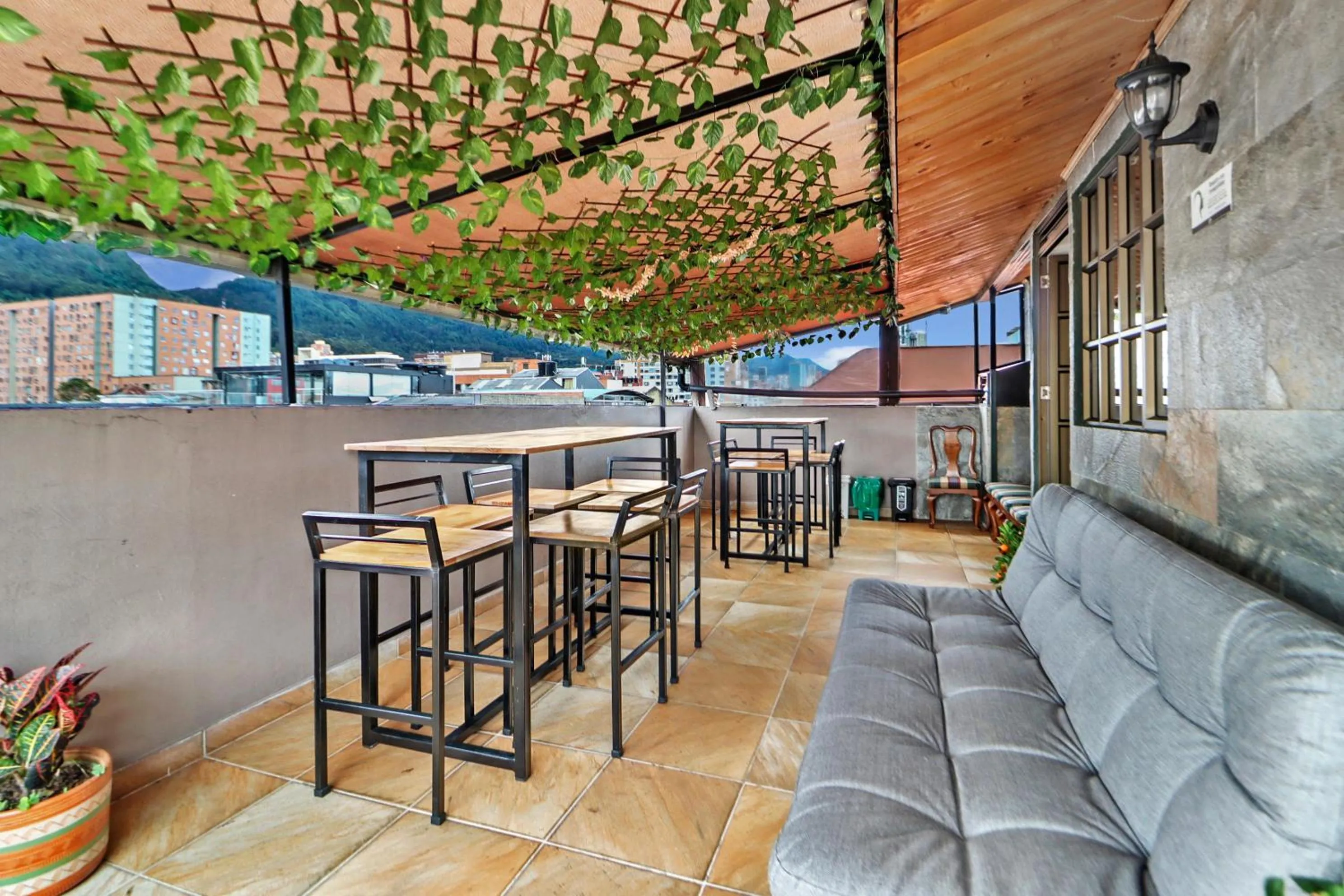 Balcony/Terrace in Hotel de la Salle