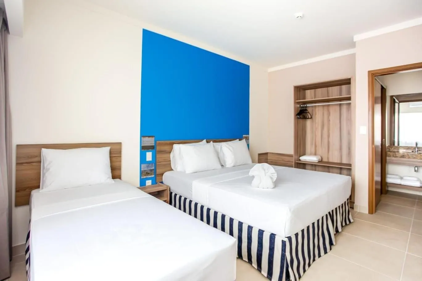 Bed in Ondas Praia Resort em Porto Seguro