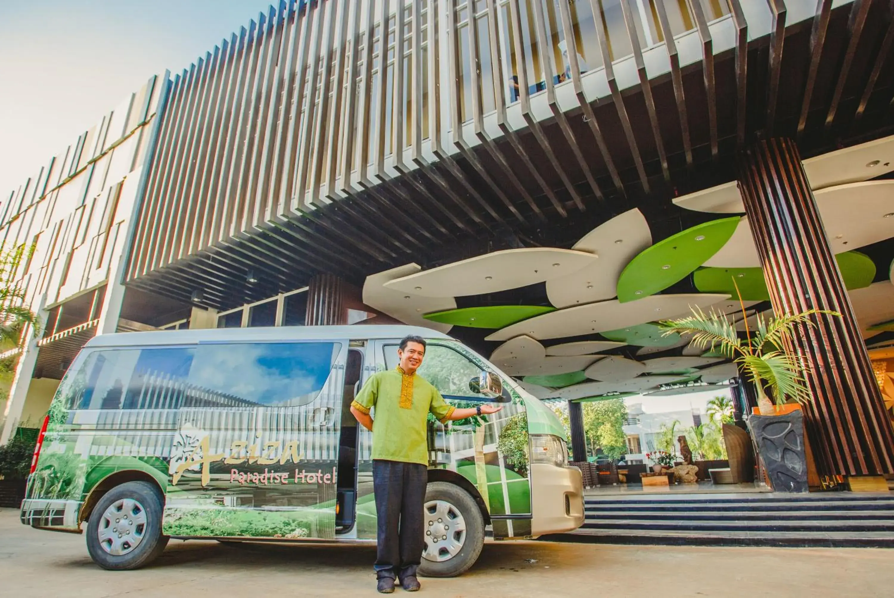 Facade/entrance in Aziza Paradise Hotel Facade/entrance in Aziza Paradise Hotel