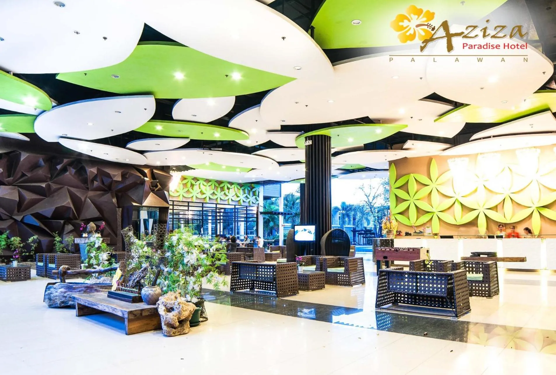 Lobby or reception in Aziza Paradise Hotel