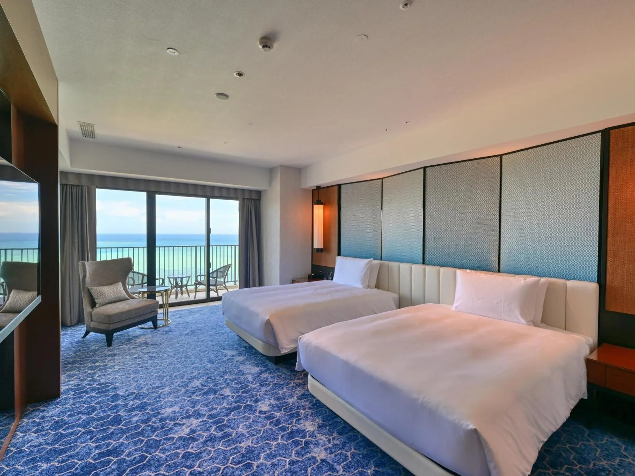 Bedroom, Bed in Ryukyu Hotel & Resort Nashiro Beach