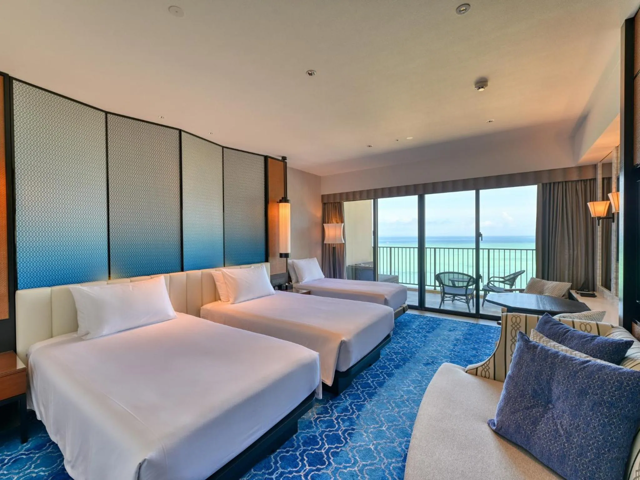 Photo of the whole room, Bed in Ryukyu Hotel & Resort Nashiro Beach
