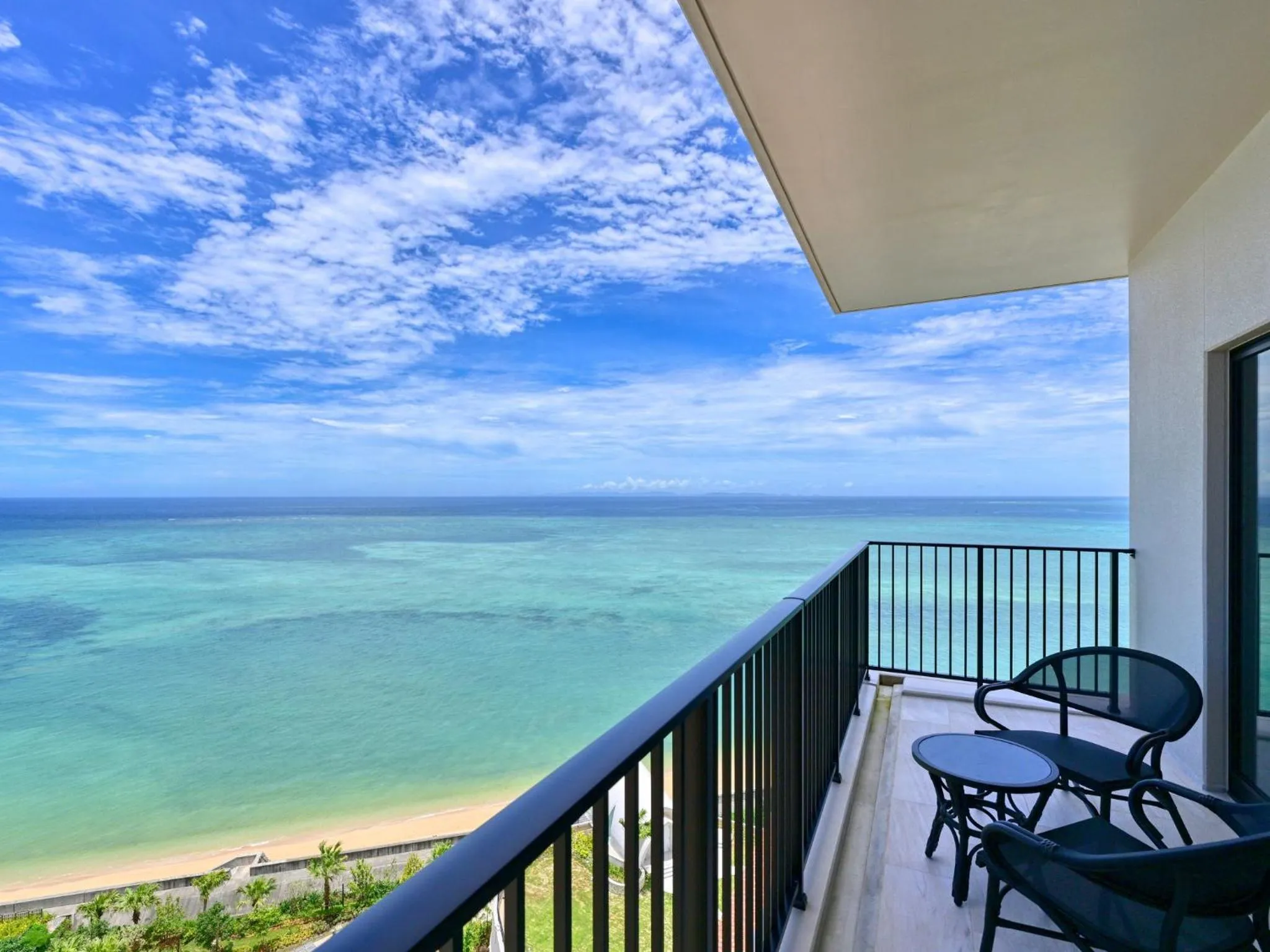 Balcony/Terrace in Ryukyu Hotel & Resort Nashiro Beach