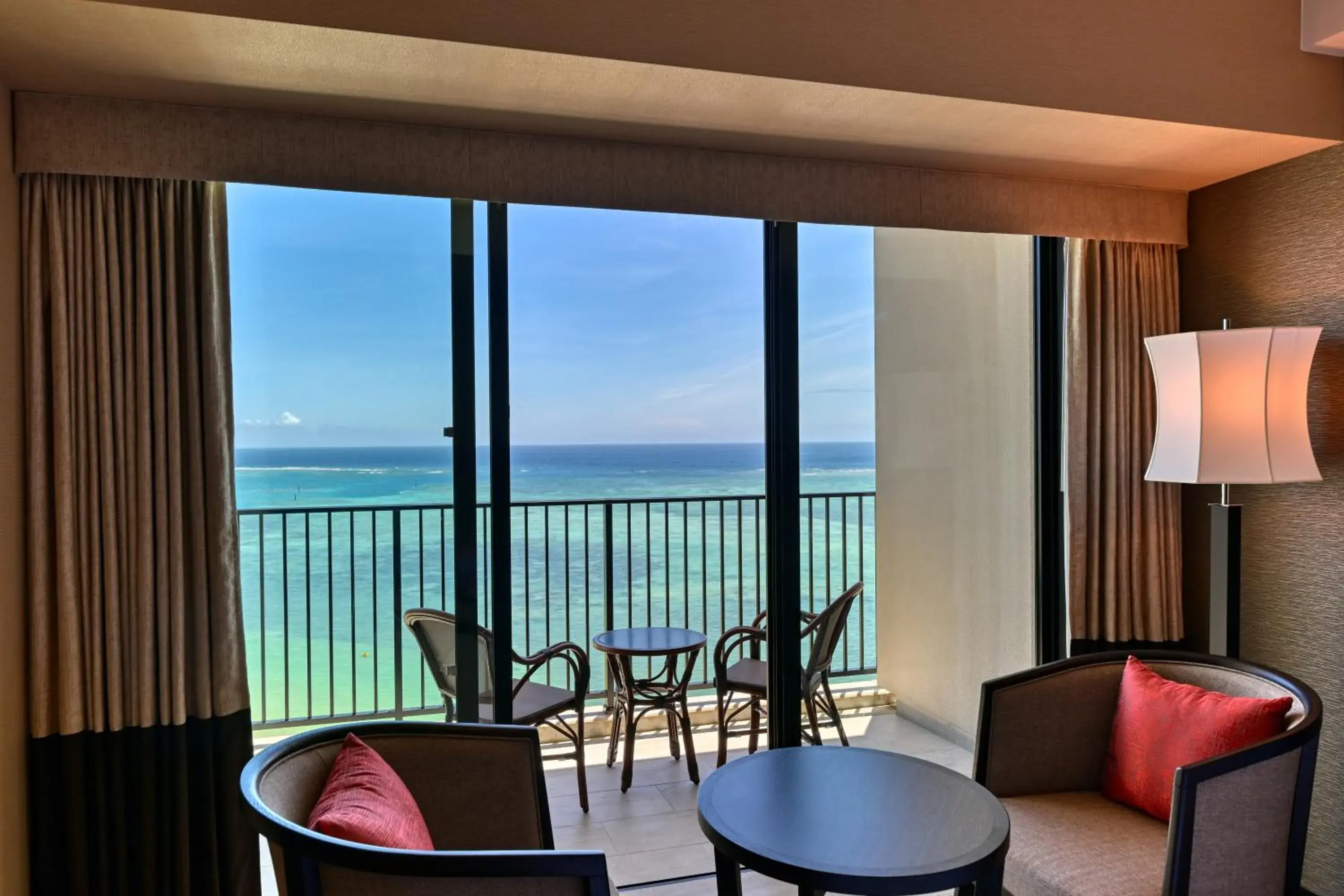 Sea view in Ryukyu Hotel & Resort Nashiro Beach Sea view in Ryukyu Hotel & Resort Nashiro Beach