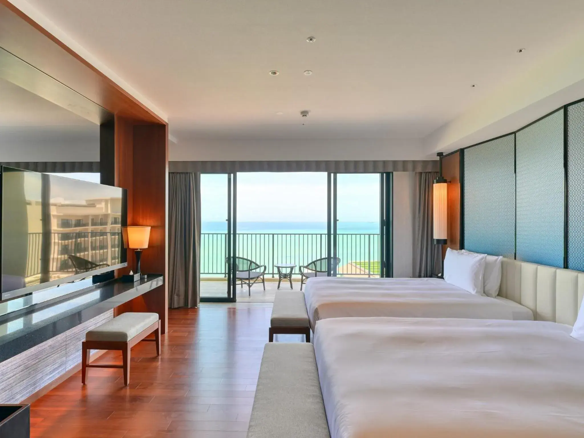 Bedroom, Bed in Ryukyu Hotel & Resort Nashiro Beach Bedroom, Bed in Ryukyu Hotel & Resort Nashiro Beach