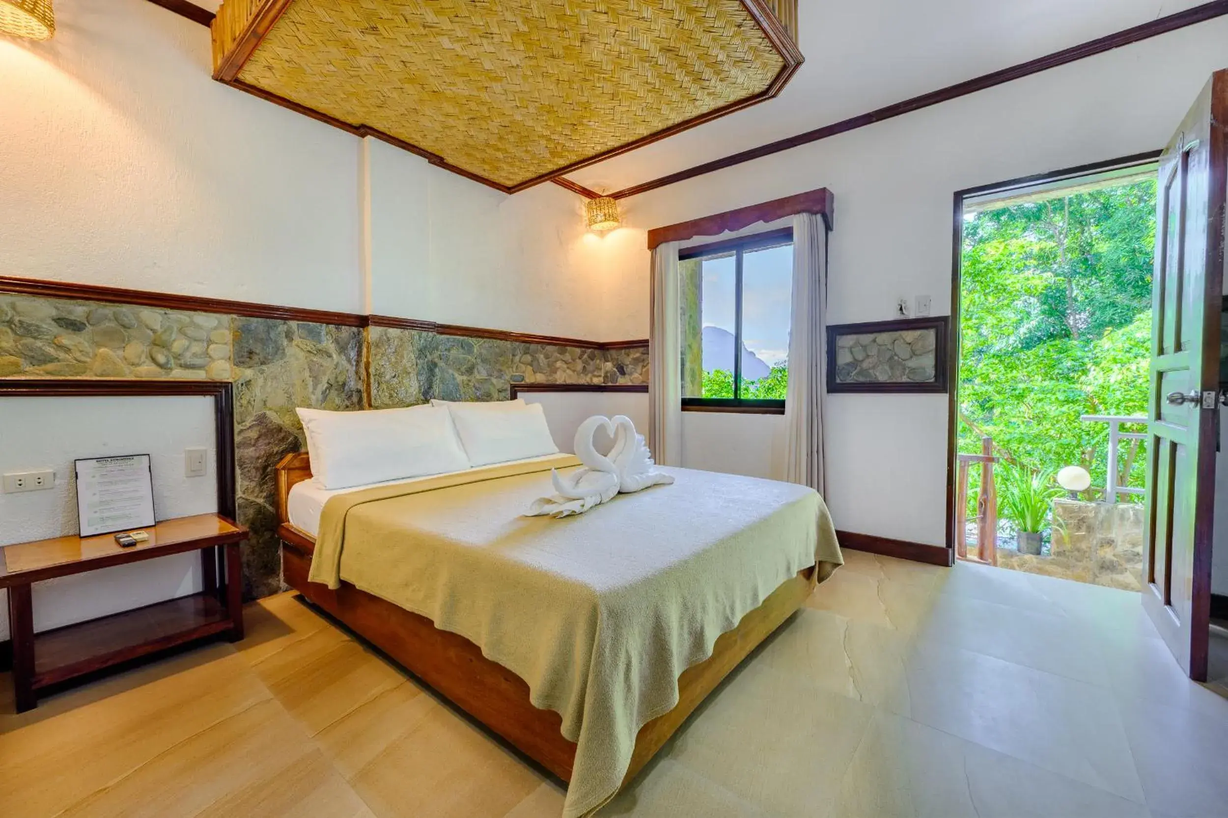 Bedroom, Bed in El Nido Viewdeck Cottages Bedroom, Bed in El Nido Viewdeck Cottages