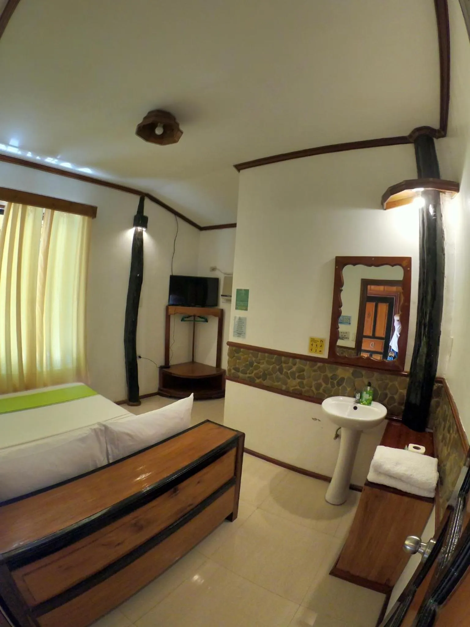 Bedroom, Bed in El Nido Viewdeck Cottages