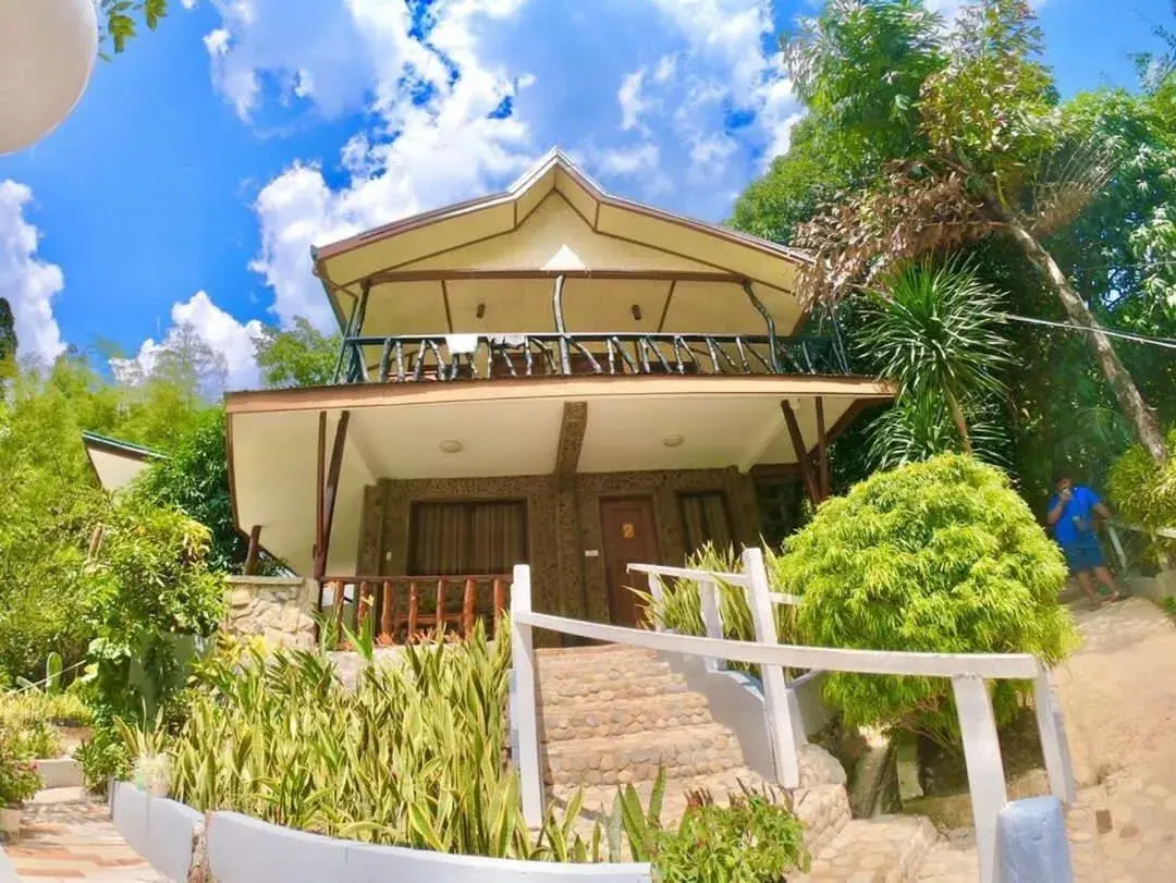 Double Room with Balcony and Sea View in El Nido Viewdeck Cottages Double Room with Balcony and Sea View in El Nido Viewdeck Cottages