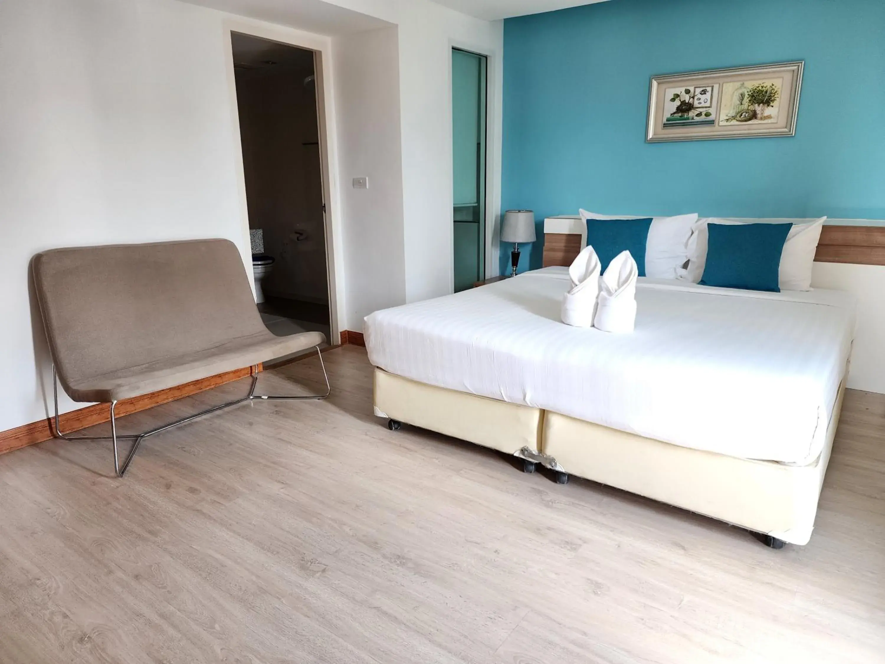 Bedroom, Bed in By Dee at Jomtien Bedroom, Bed in By Dee at Jomtien