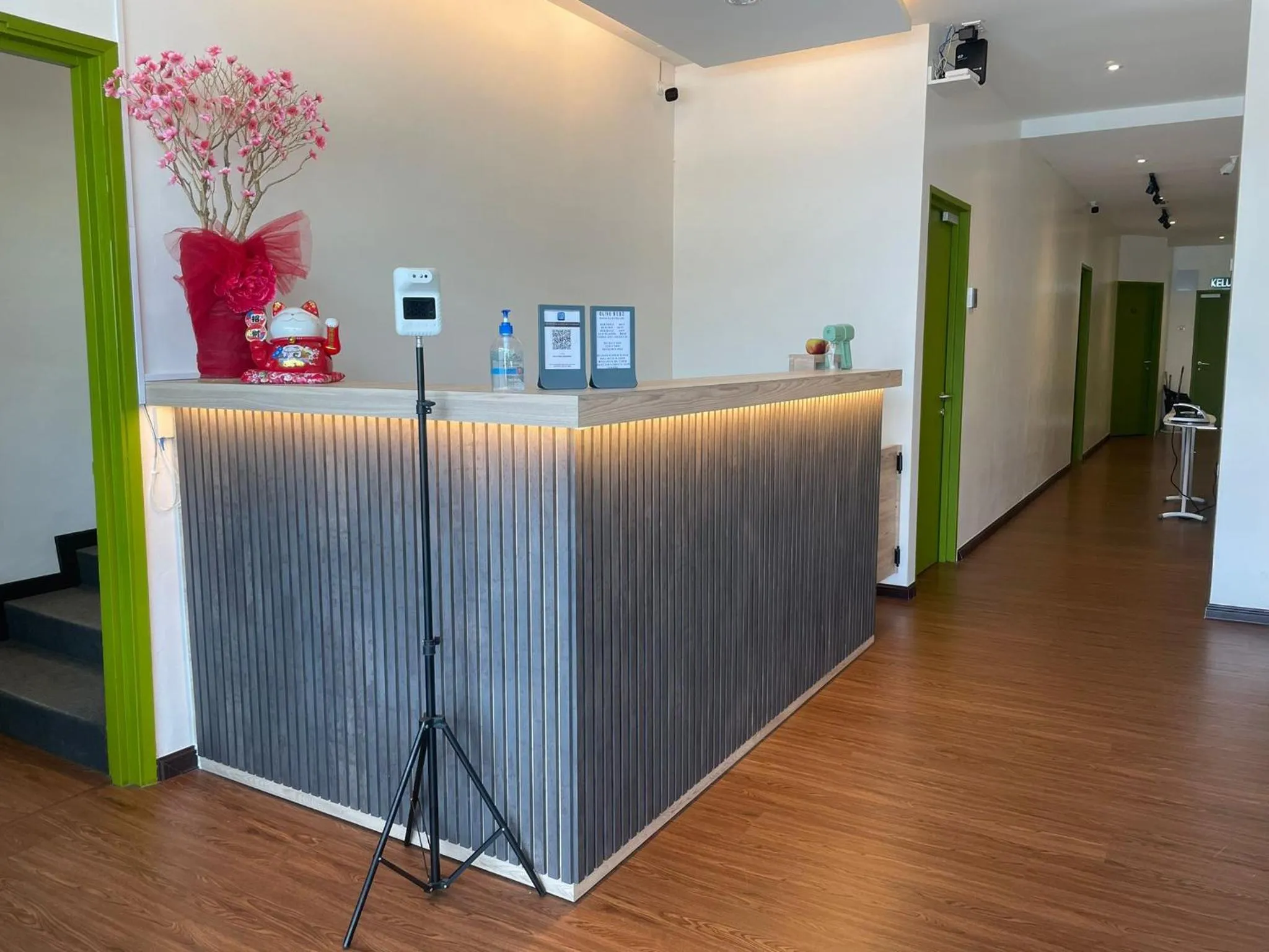 Property building in Olive Bedz Hotel