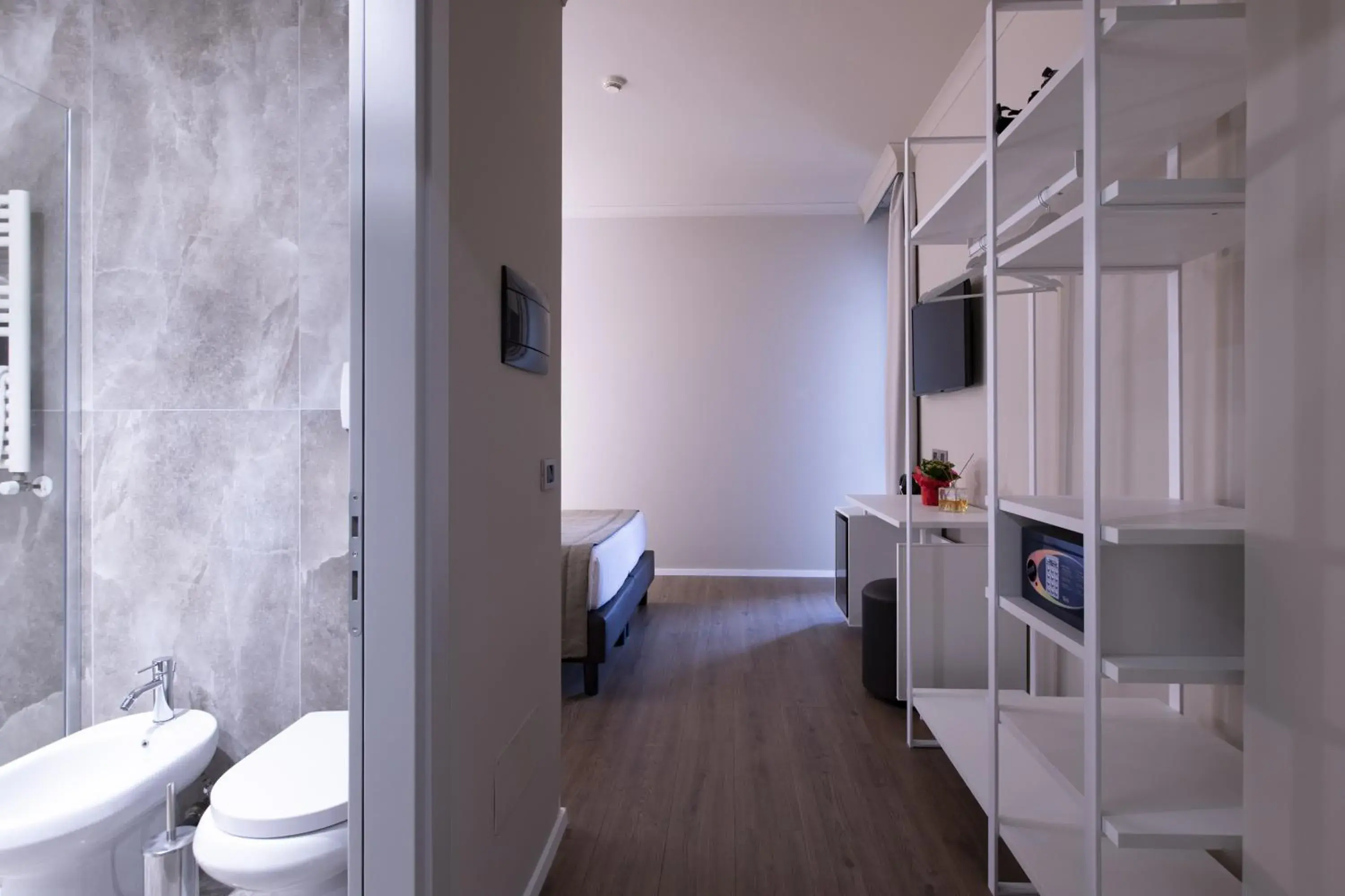 Bed in Garner Hotel Rome Aurelia by IHG Bed in Garner Hotel Rome Aurelia by IHG