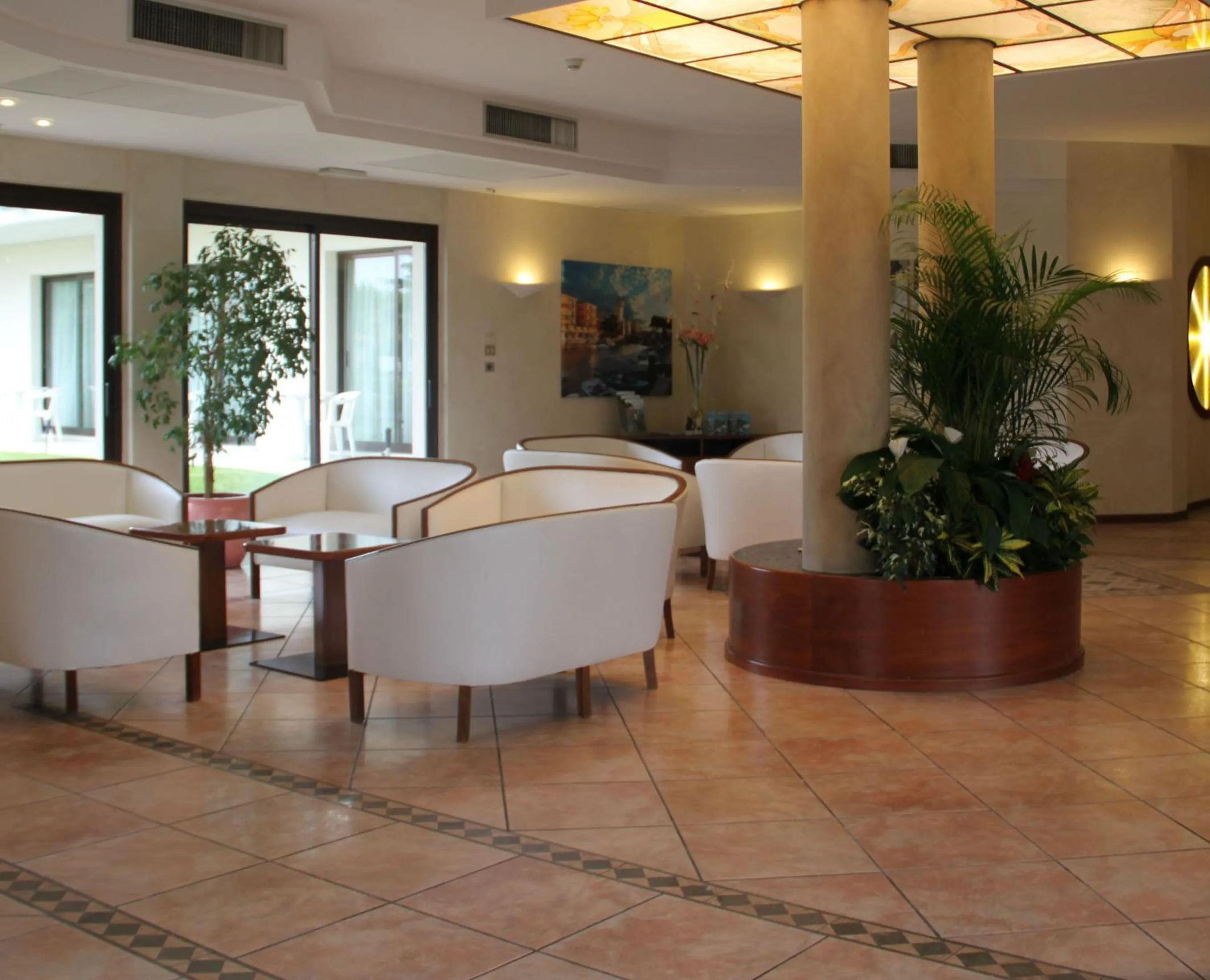 Lobby or reception in Hotel Porto Azzurro