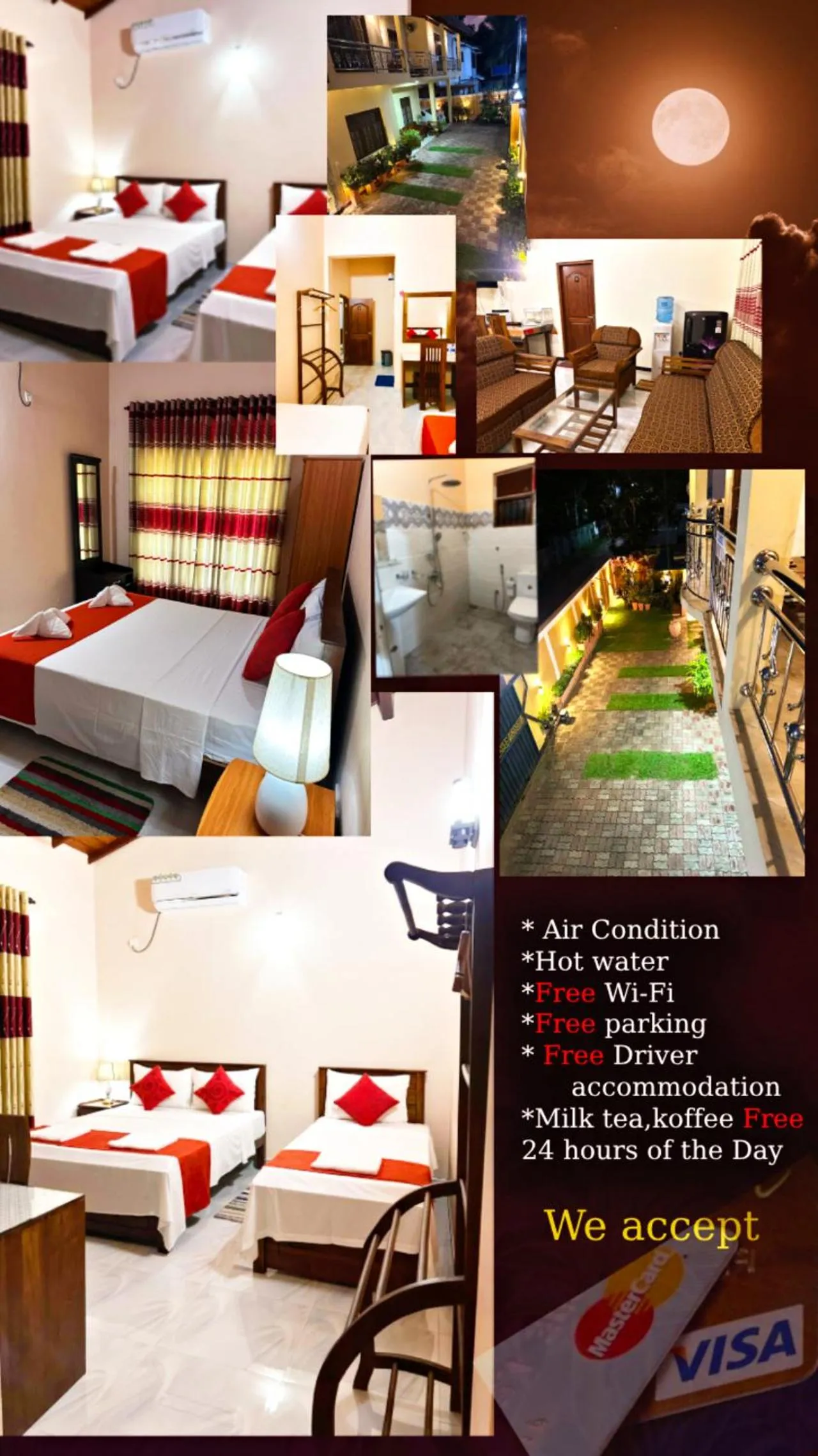 Property logo or sign, Bed in Lahiru Airport Villa