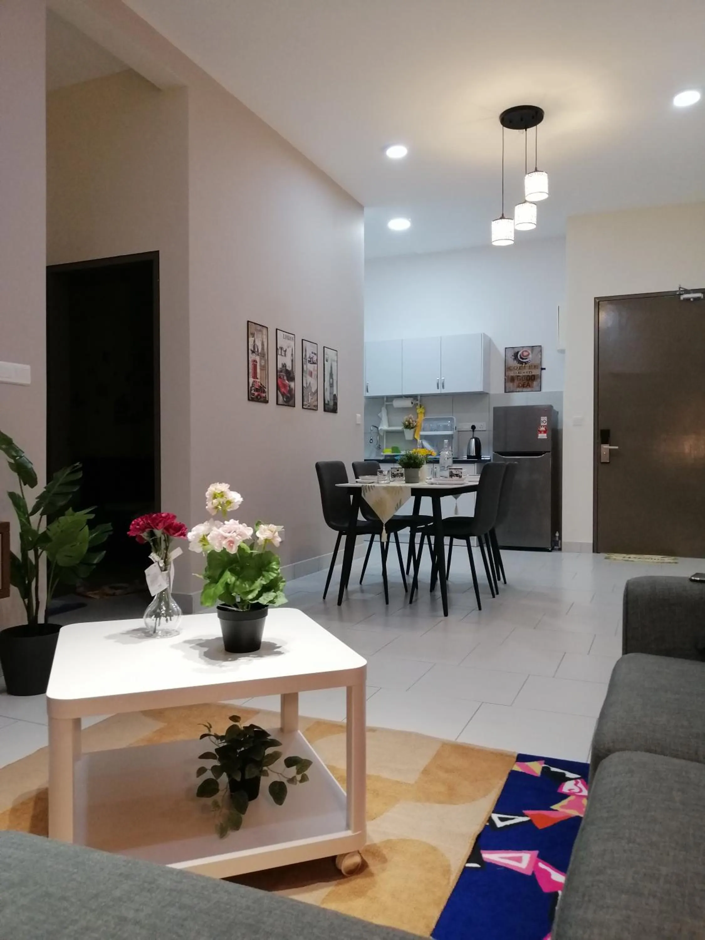 Living room in Astetica Residences @ Seri Kembangan