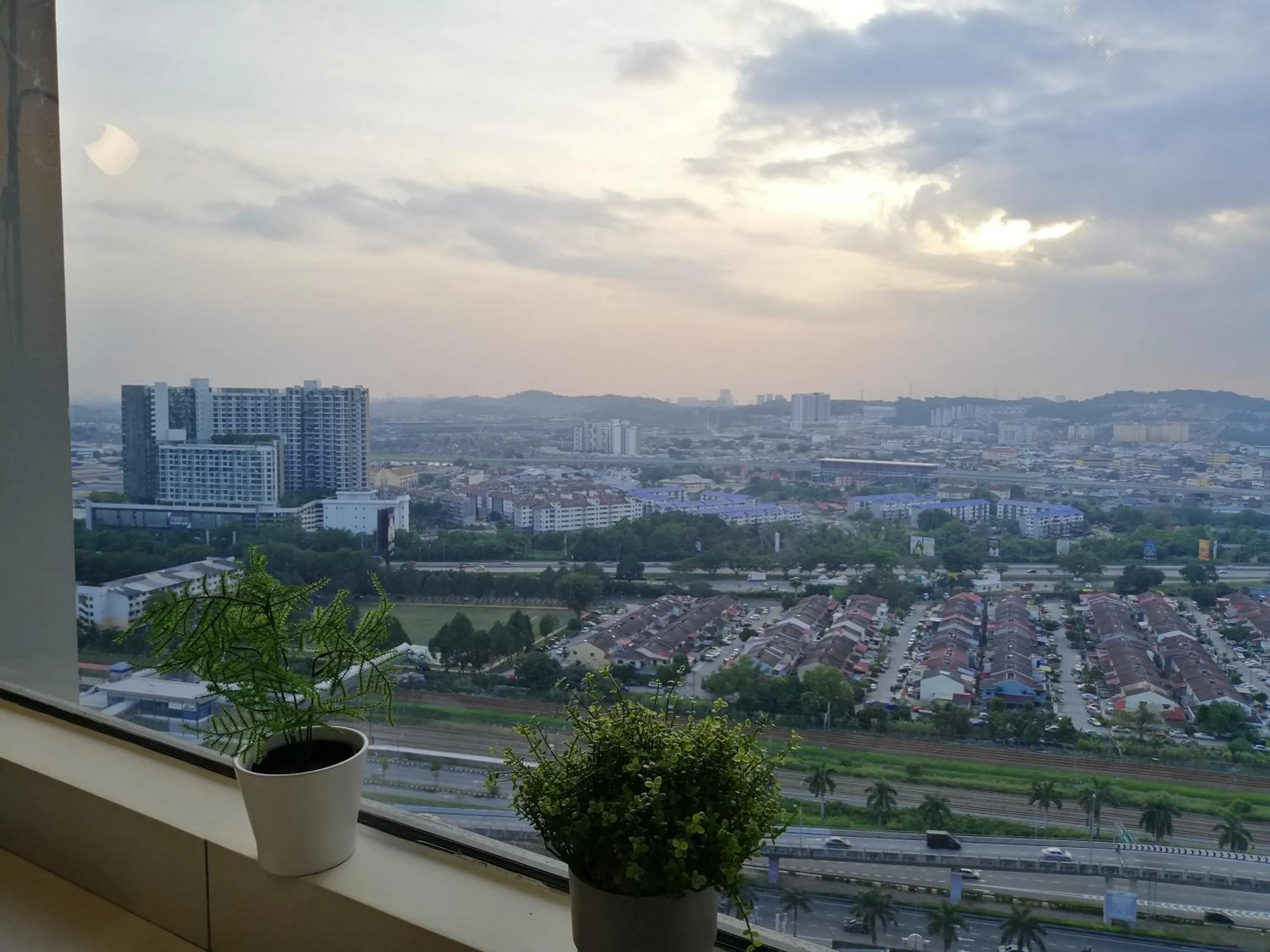 City view in Astetica Residences @ Seri Kembangan