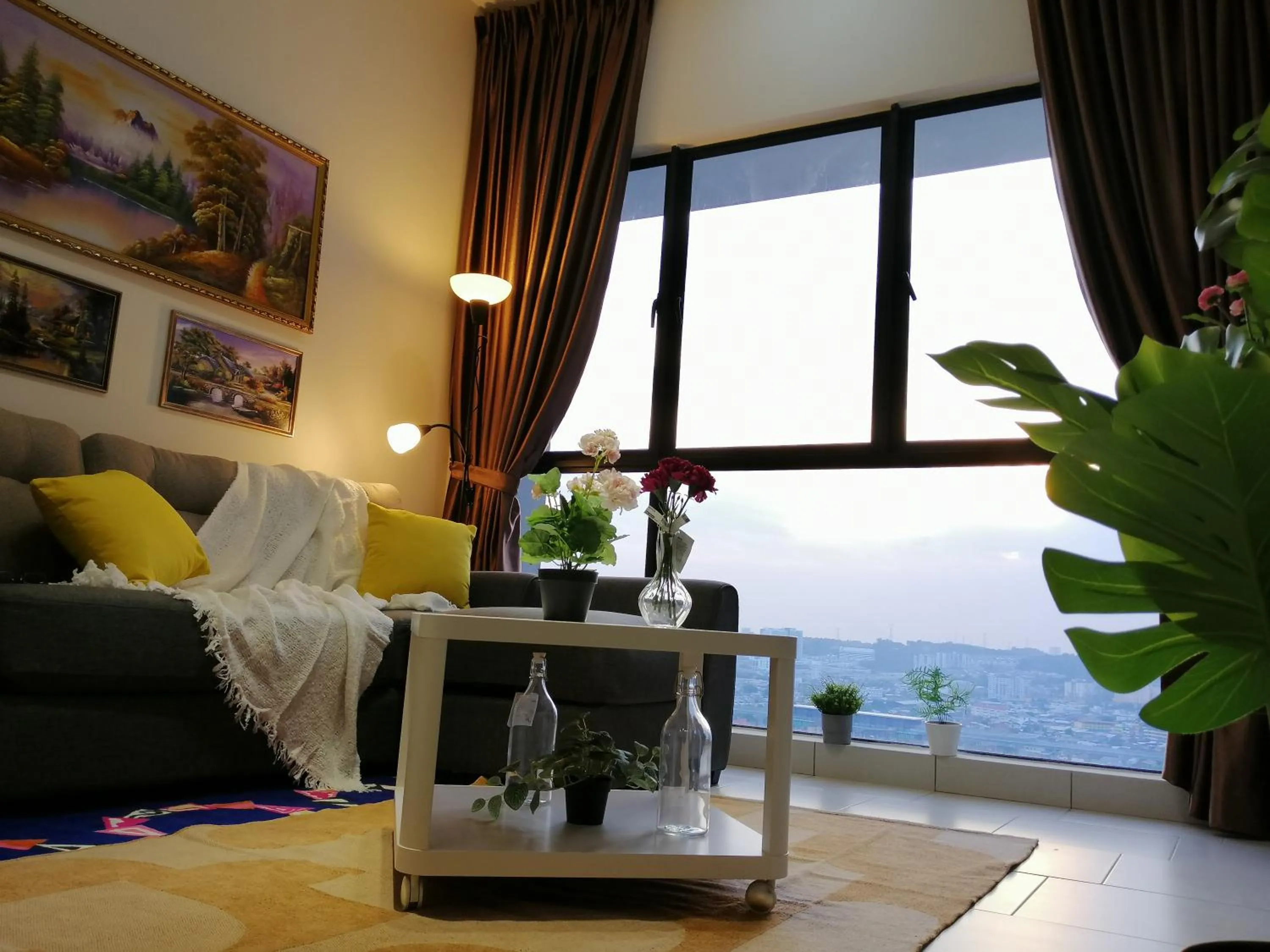 Living room in Astetica Residences @ Seri Kembangan