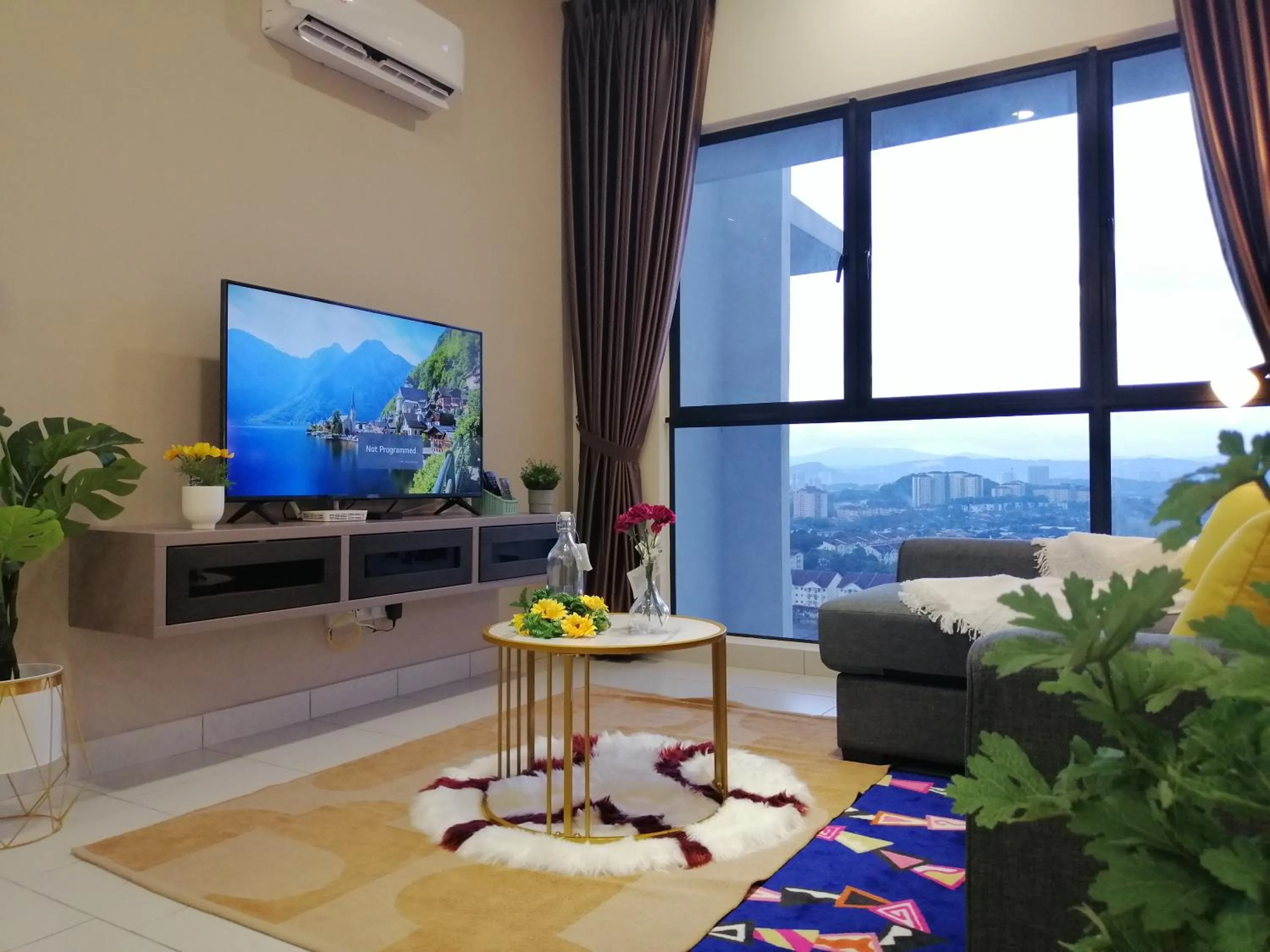 Communal lounge/ TV room in Astetica Residences @ Seri Kembangan