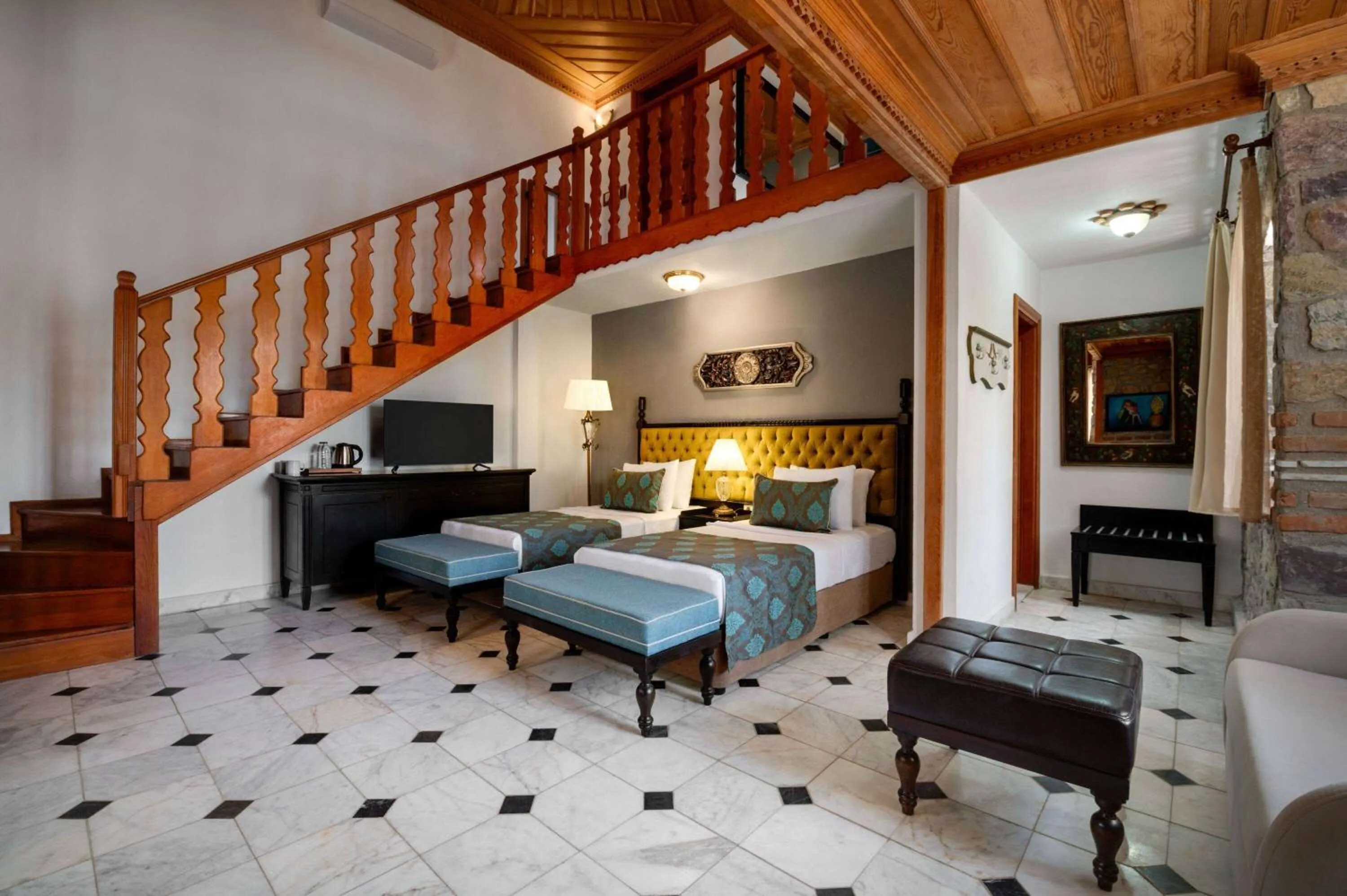 Photo of the whole room, Bed in Wyndham Datca Perili Bay