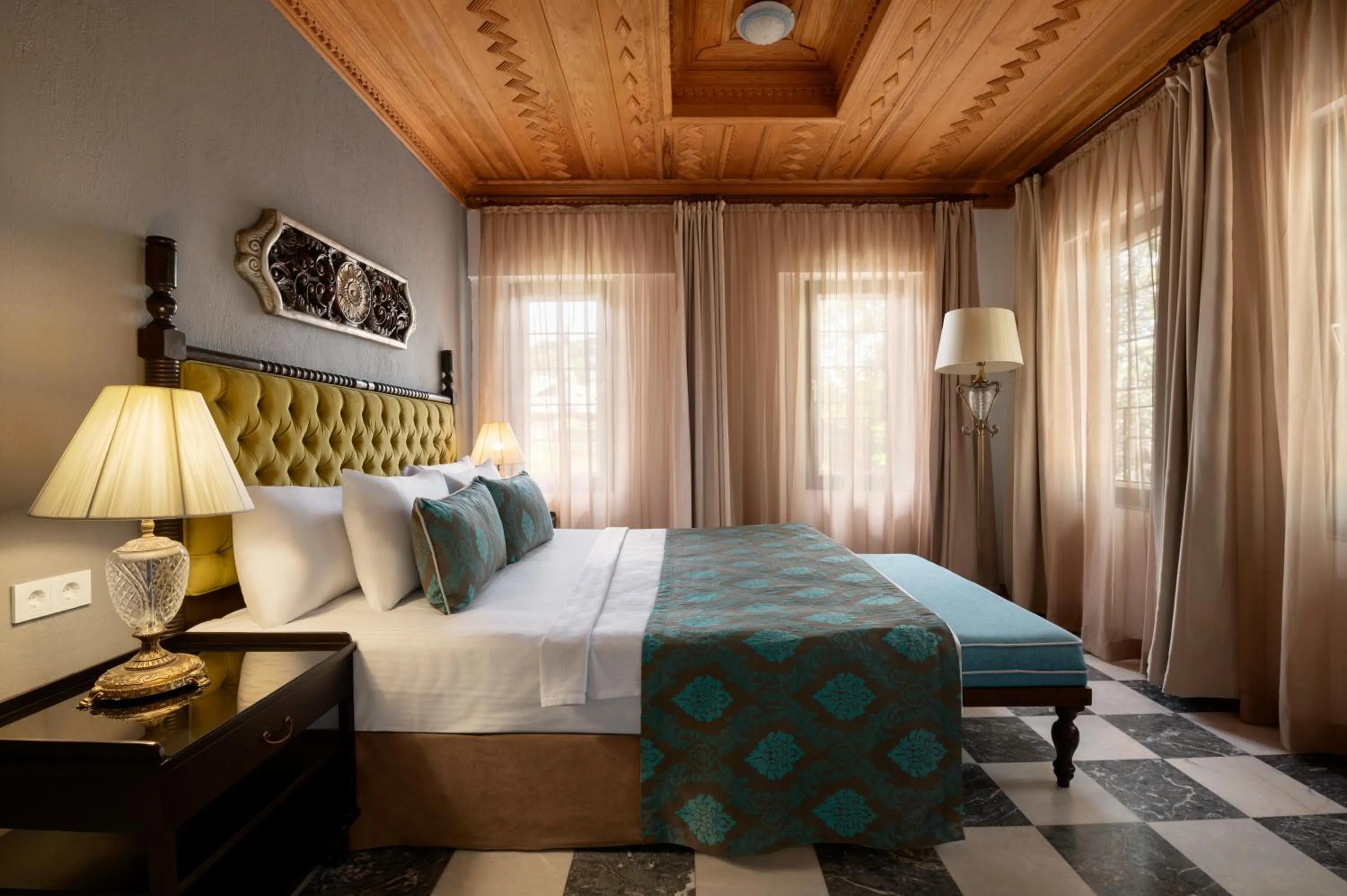 Photo of the whole room, Bed in Wyndham Datca Perili Bay