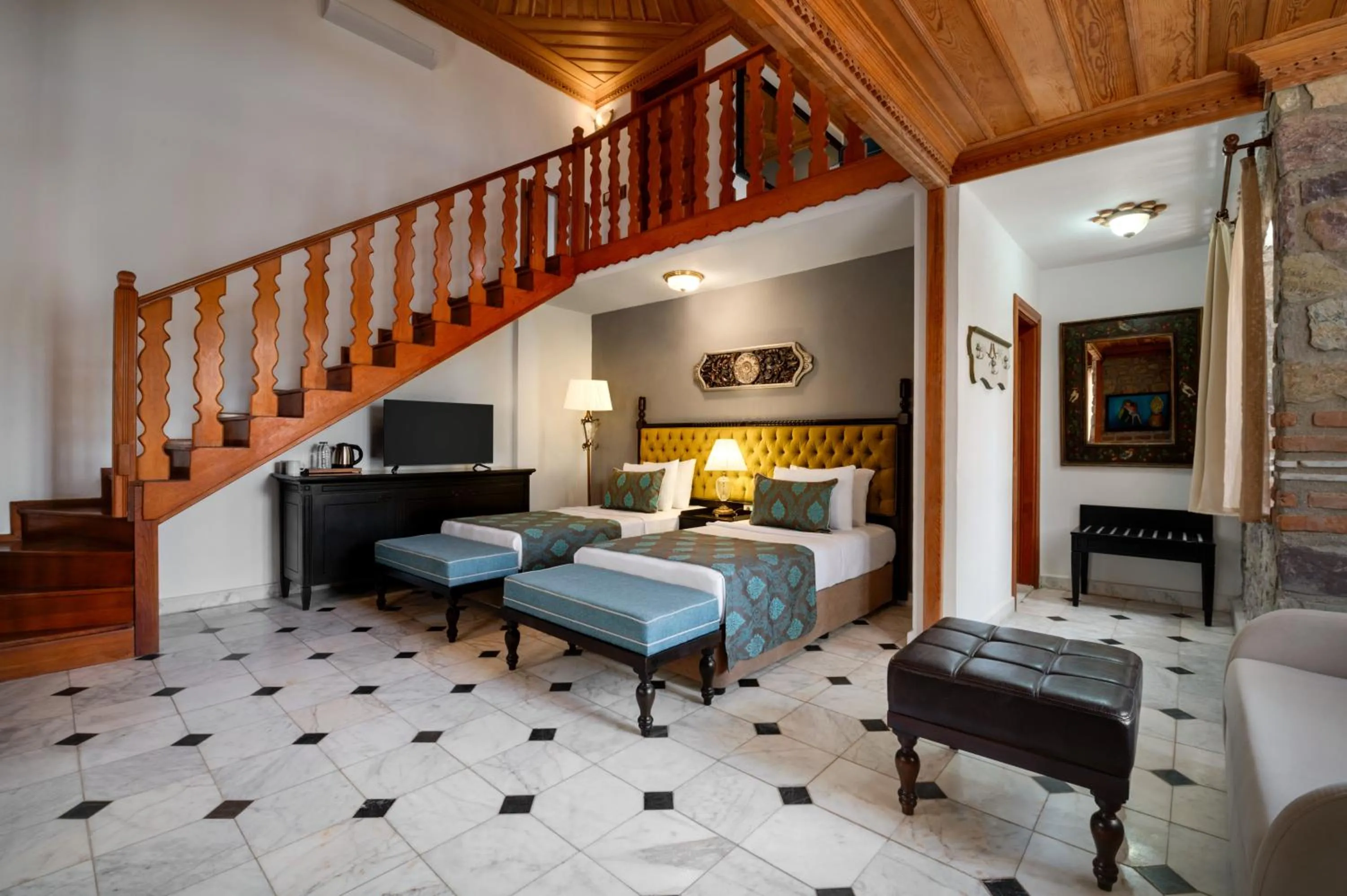 Photo of the whole room, Bed in Wyndham Datca Perili Bay