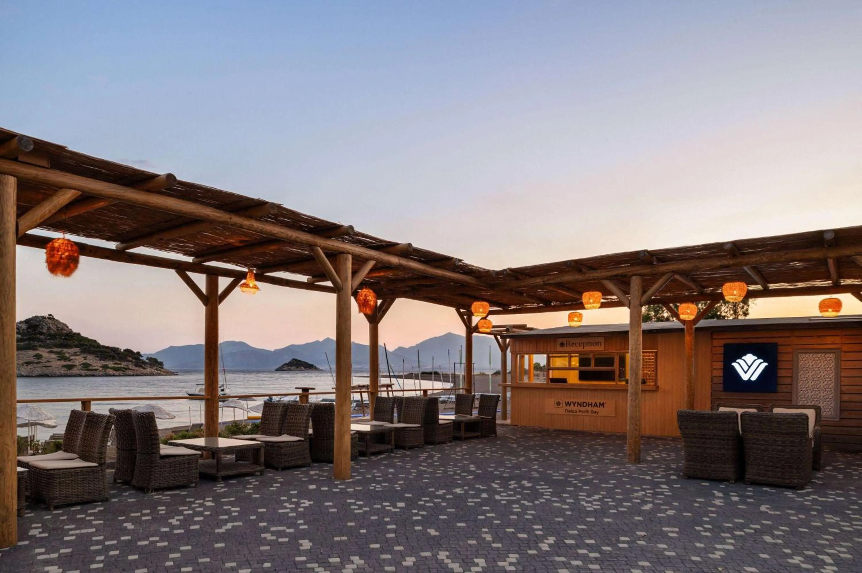 Lobby or reception in Wyndham Datca Perili Bay