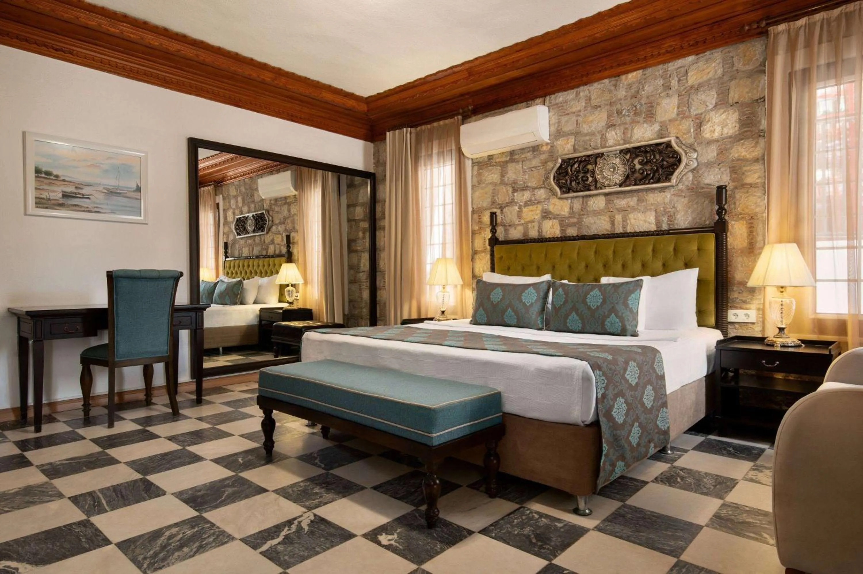 Photo of the whole room, Bed in Wyndham Datca Perili Bay