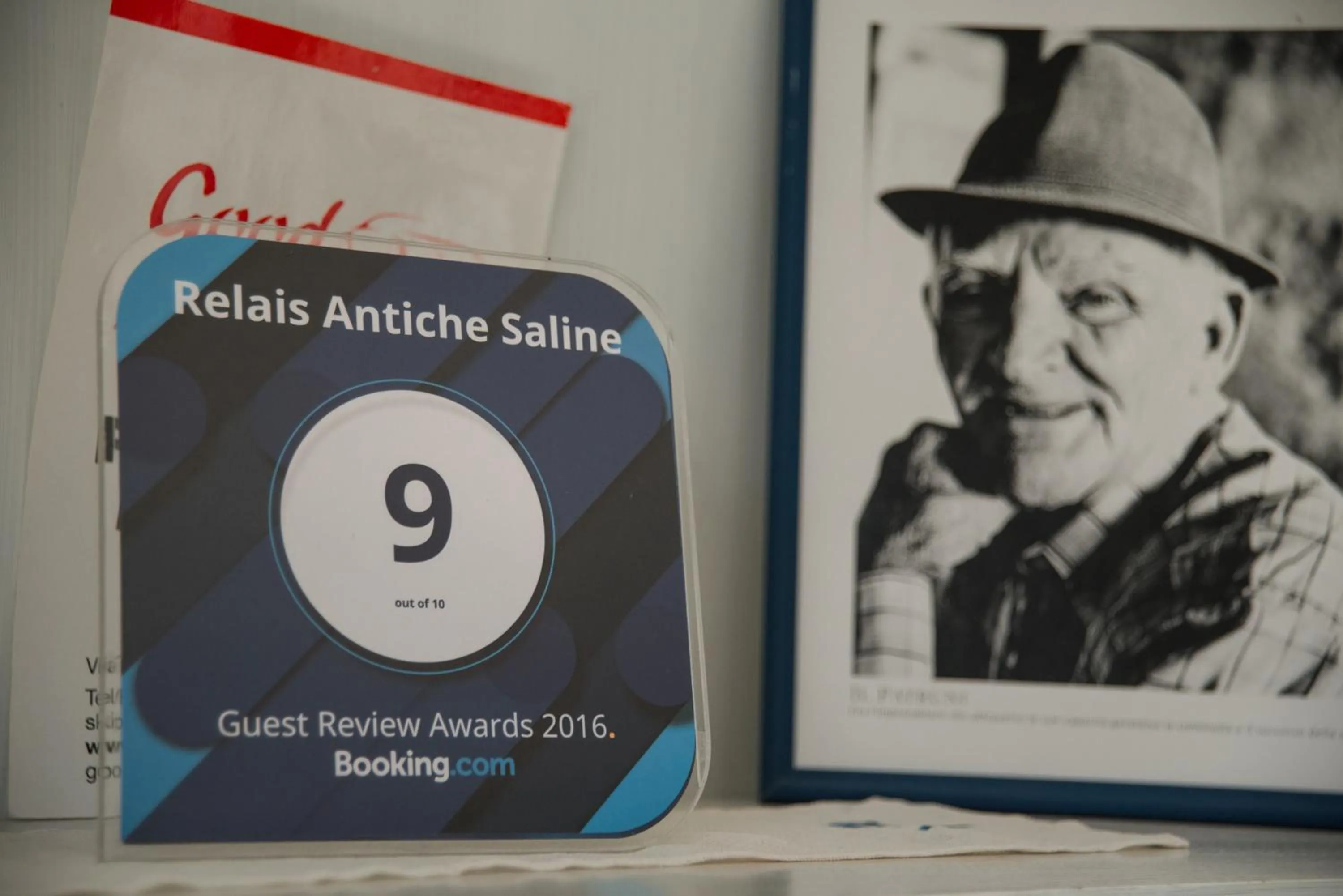 Certificate/Award in Relais Antiche Saline