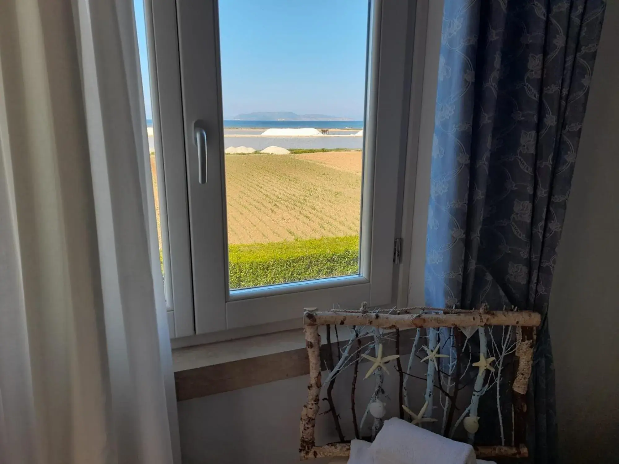 Sea view in Relais Antiche Saline Sea view in Relais Antiche Saline