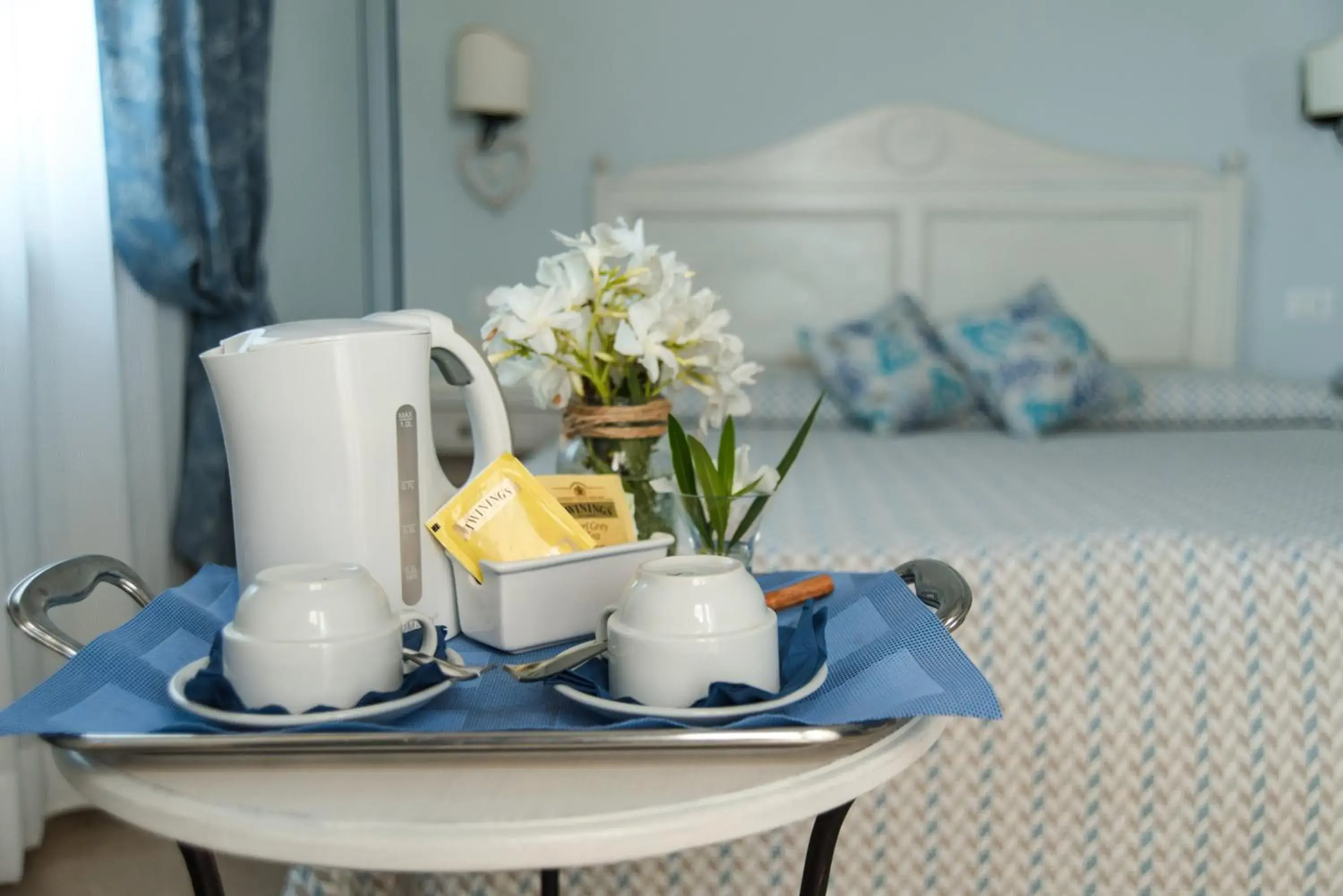 Bed in Relais Antiche Saline Bed in Relais Antiche Saline