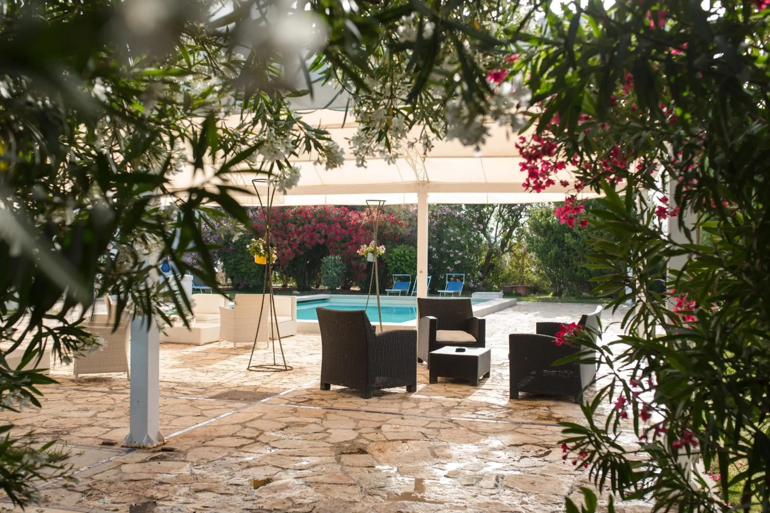 Garden view in Relais Antiche Saline Garden view in Relais Antiche Saline