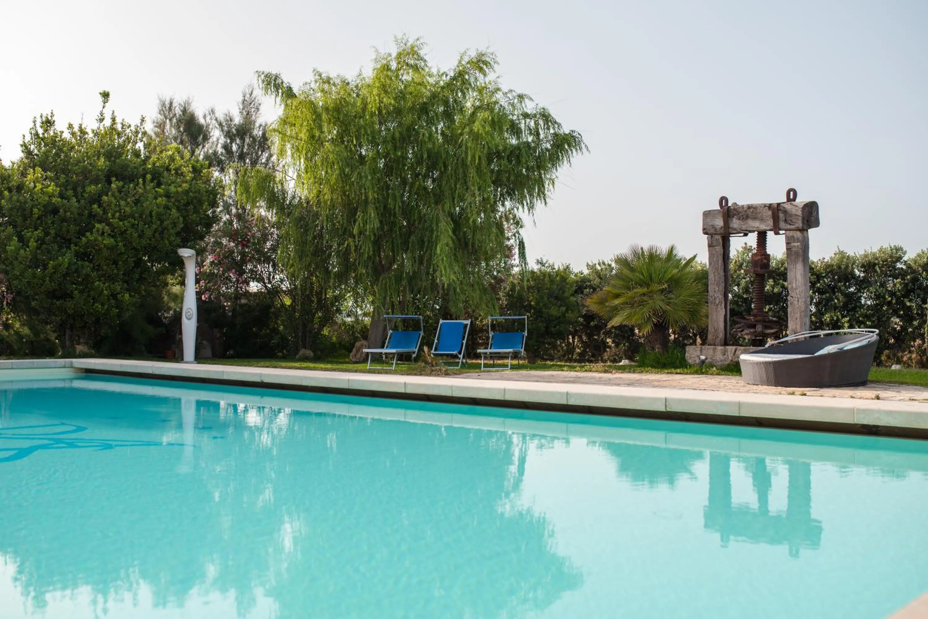 Garden view in Relais Antiche Saline