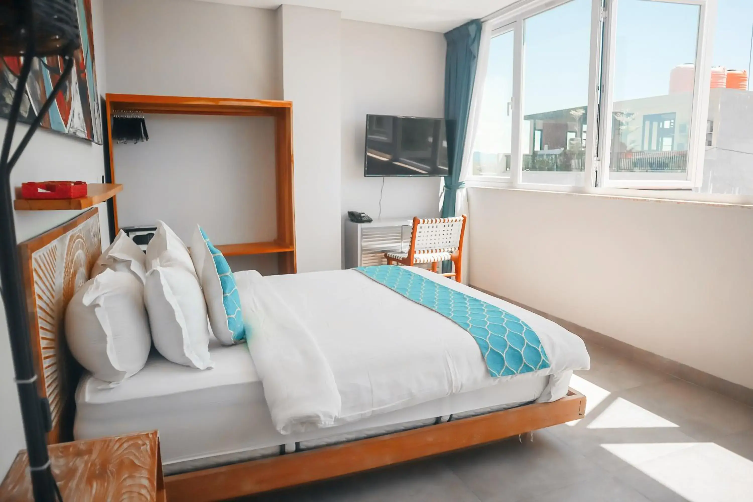 View (from property/room), Bed in Harbour Komodo Hotel View (from property/room), Bed in Harbour Komodo Hotel