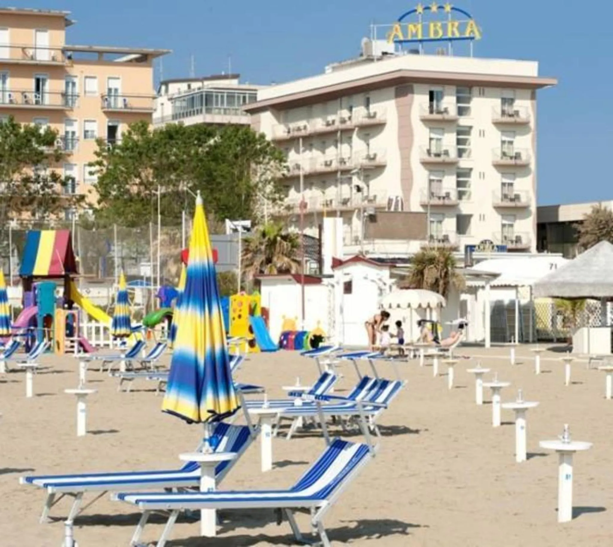 Property building in Hotel Ambra